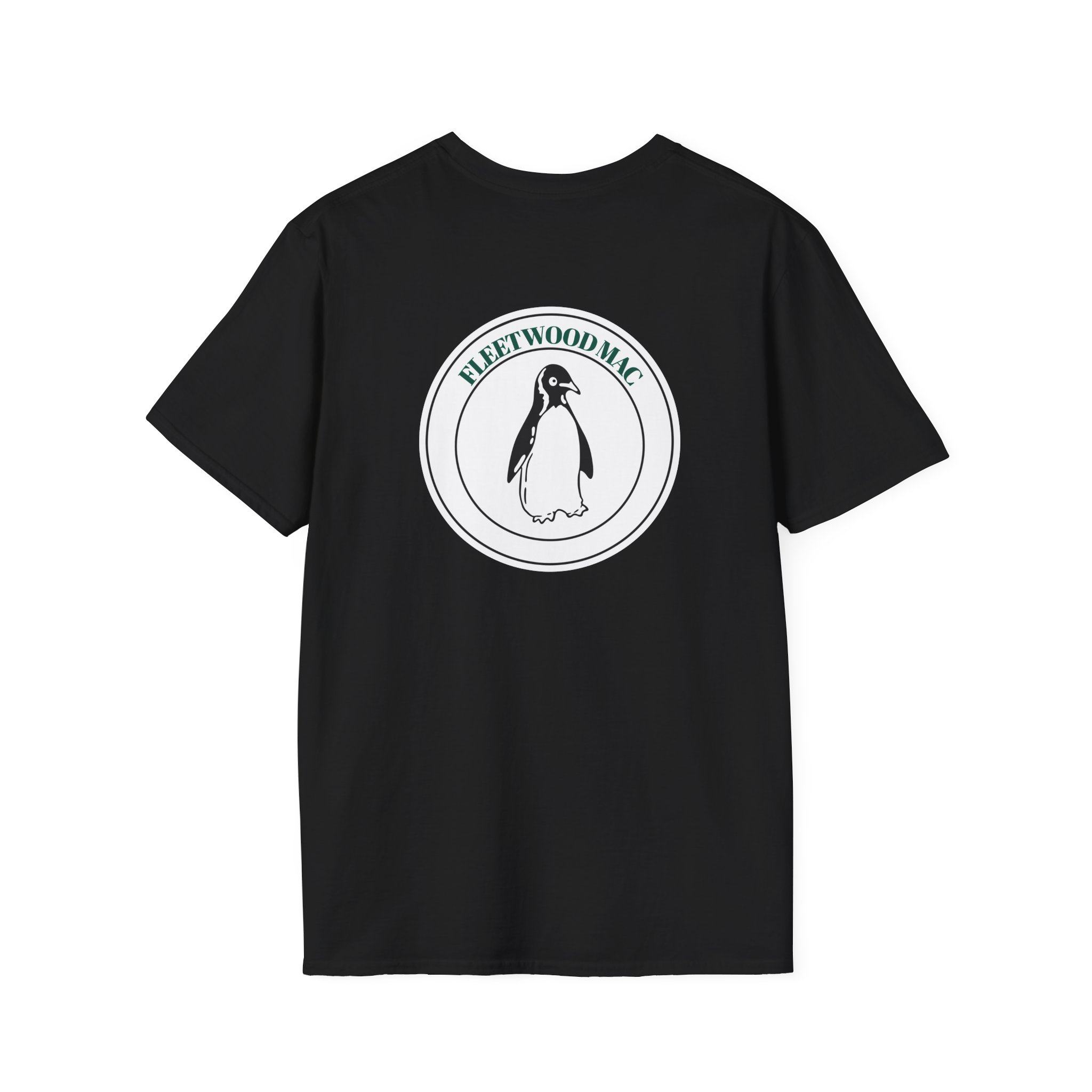 Fleetwood Mac FM On Unisex Softstyle T-Shirt - Image 2
