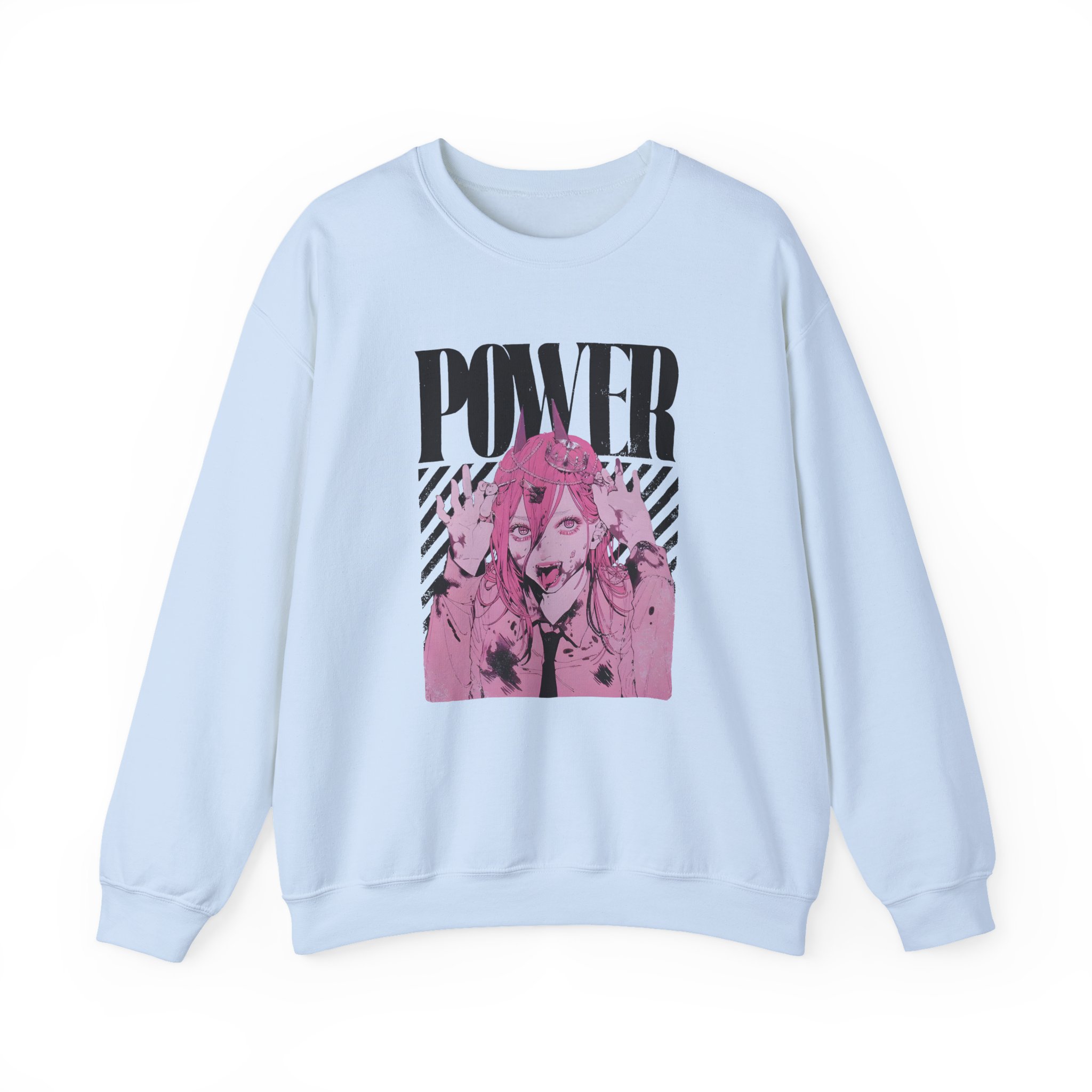 Chainsaw Man Power Unisex Heavy Blend™ Crewneck Sweatshirt - Image 7