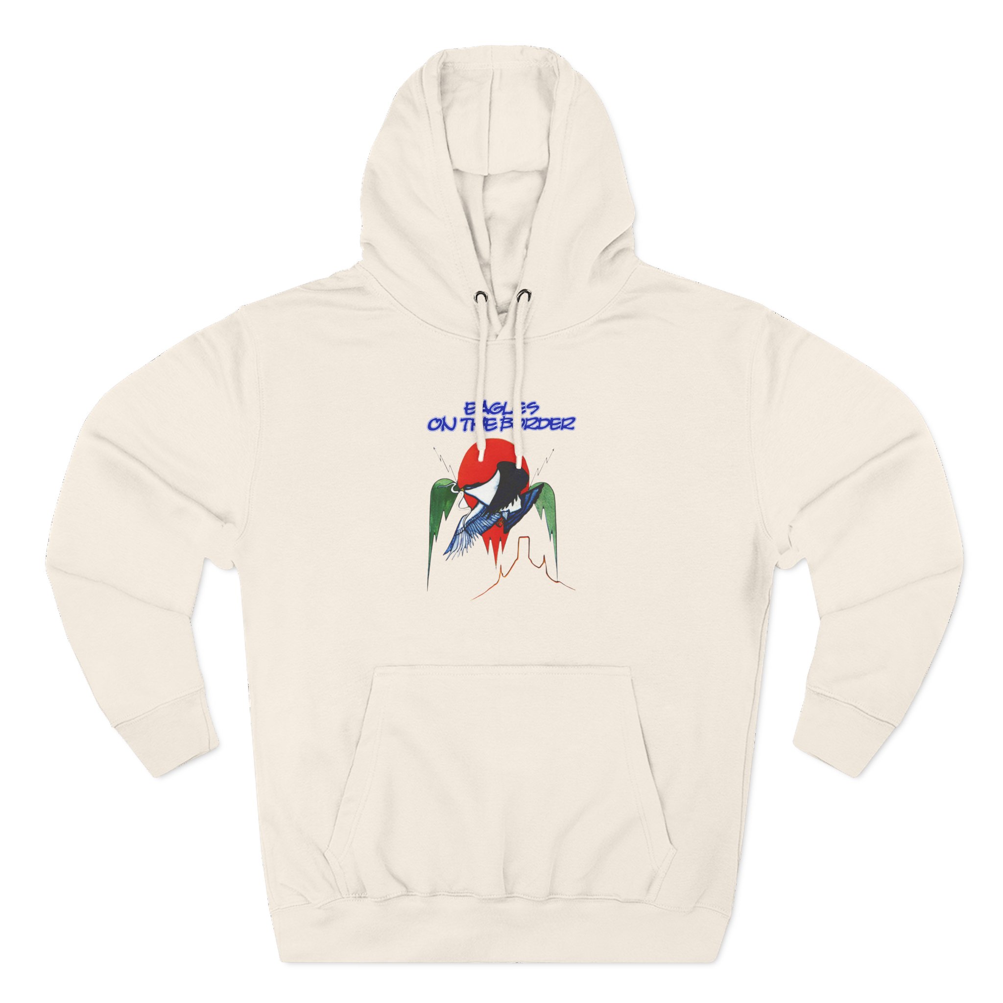 The Eagles on the Border Three-Panel Fleece Hoodie - Image 7