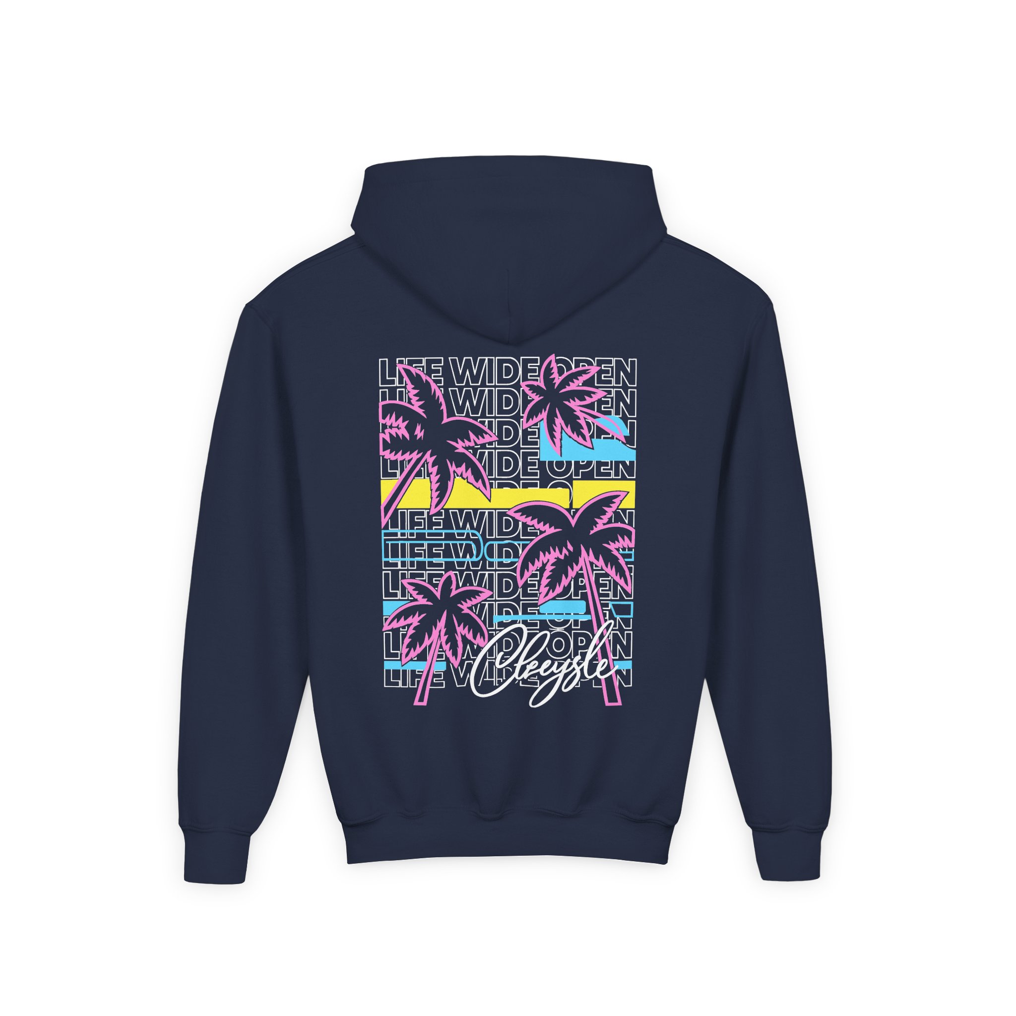 Cboystv LWO Palms Youth Heavy Blend Hooded Sweatshirt - Image 10
