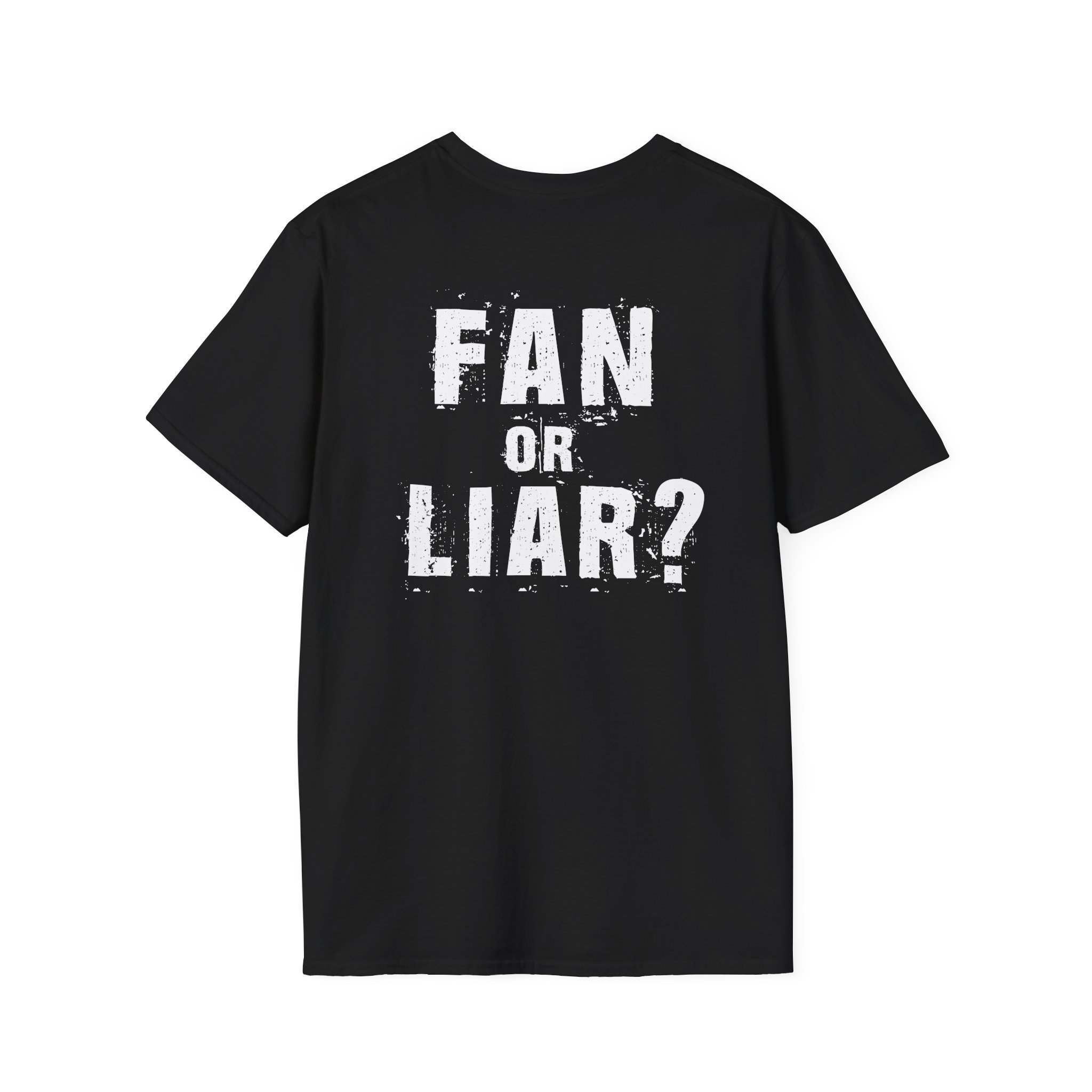 Nickelback Fan or Liar Unisex Softstyle T-Shirt - Image 2