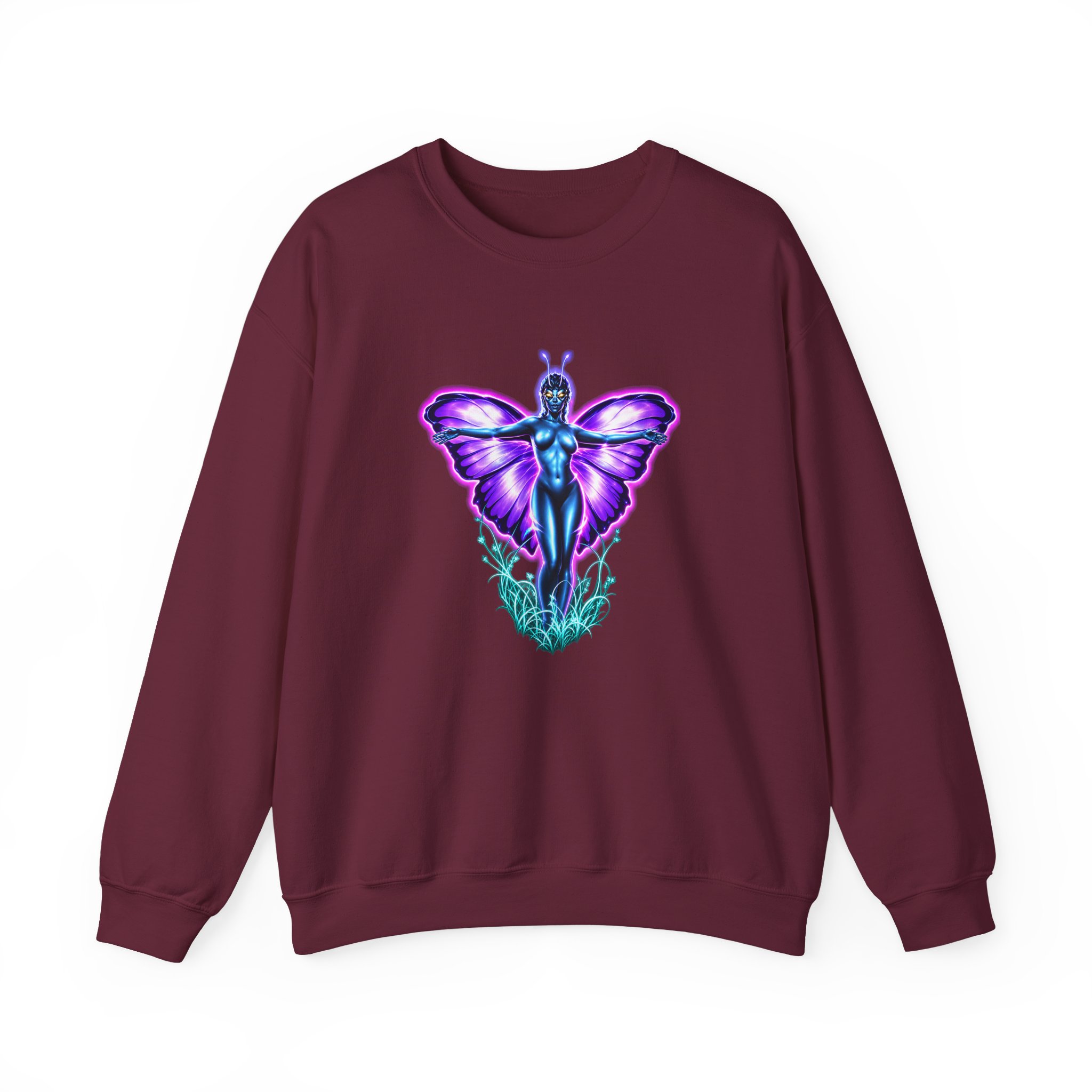 Sza Sos Butterfly Grand National Tour Unisex Heavy Blend™ Crewneck Sweatshirt - Image 3