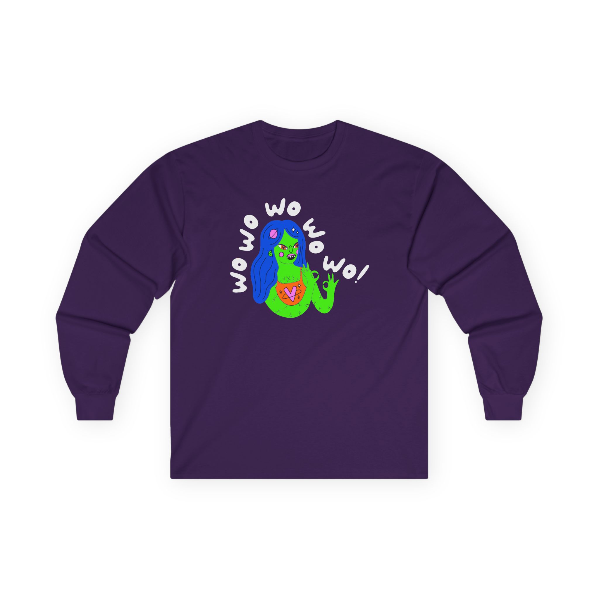 The Aquabats Martian Girl Unisex Ultra Cotton Long Sleeve Tee - Image 13