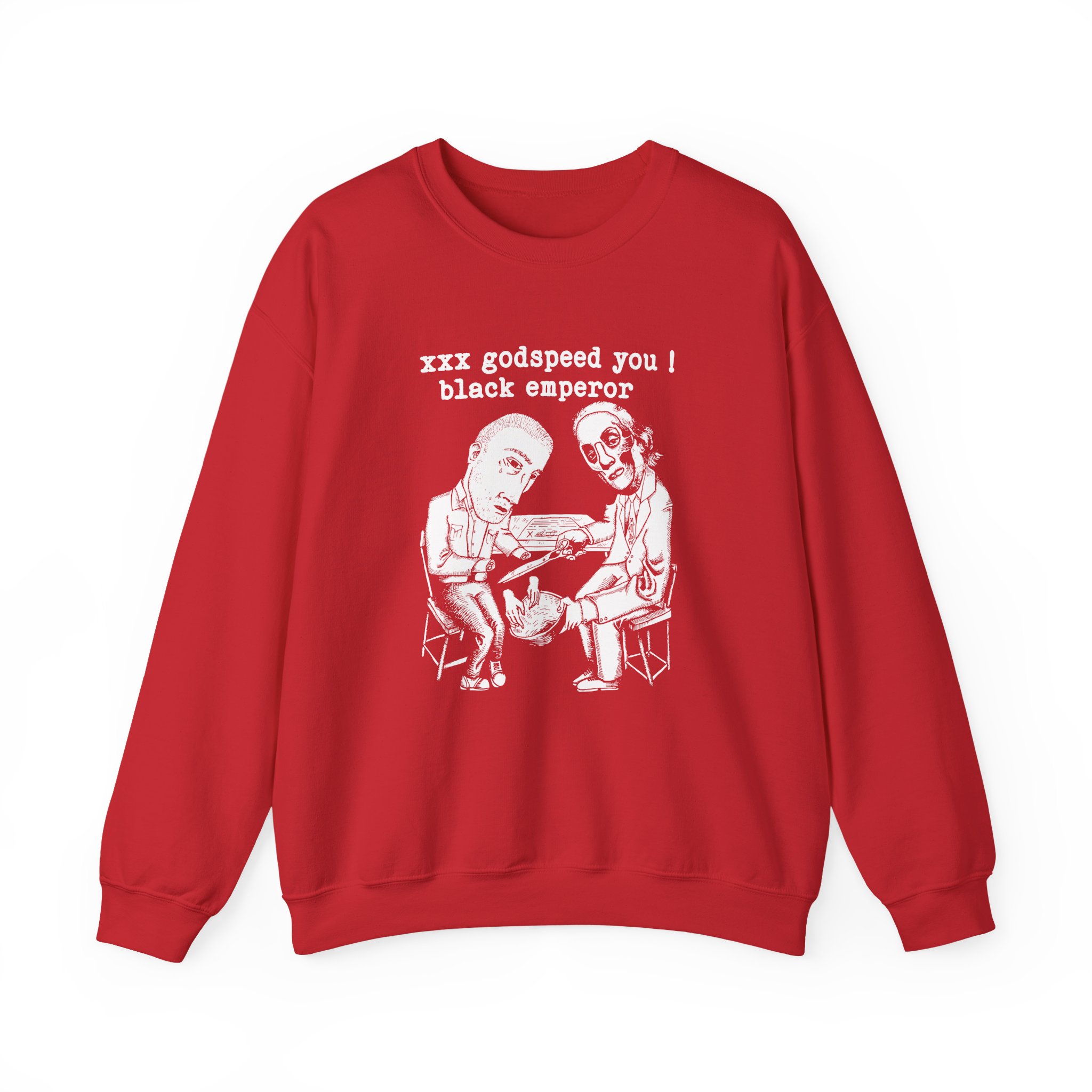 Godspeed You Black Emperor xxx godspeed you ! black emperor Unisex Heavy Blend™ Crewneck Sweatshirt - Image 25