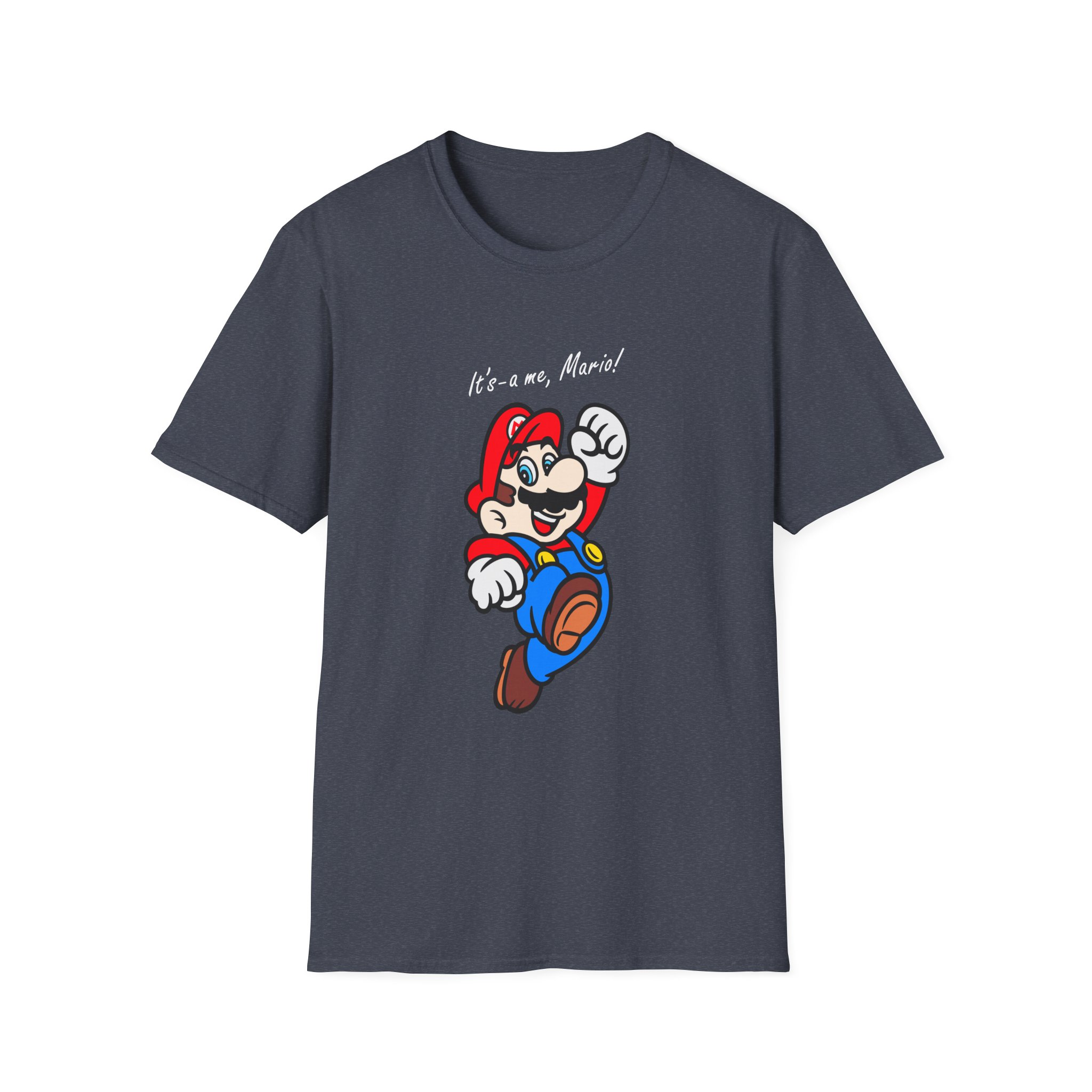 NTD It's-a Me, Mario Unisex Softstyle T-Shirt - Image 19
