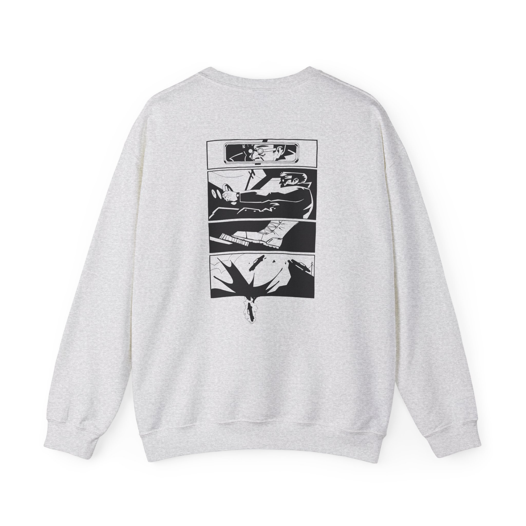 Shroud Hide The Evidence Unisex Heavy Blend™ Crewneck Sweatshirt - Image 4