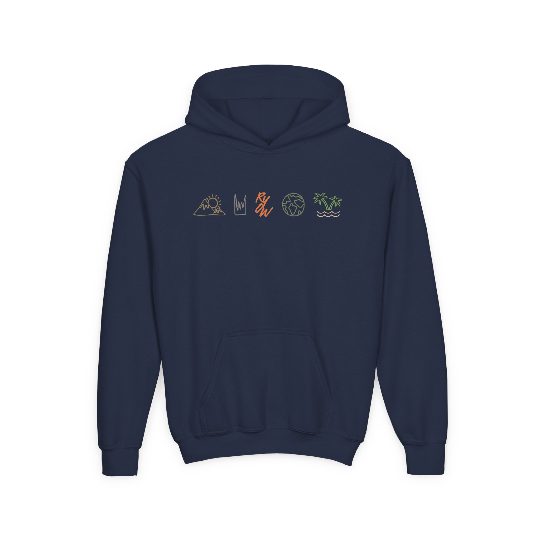 Kinging-it Youth Heavy Blend Hooded Sweatshirt - Image 9
