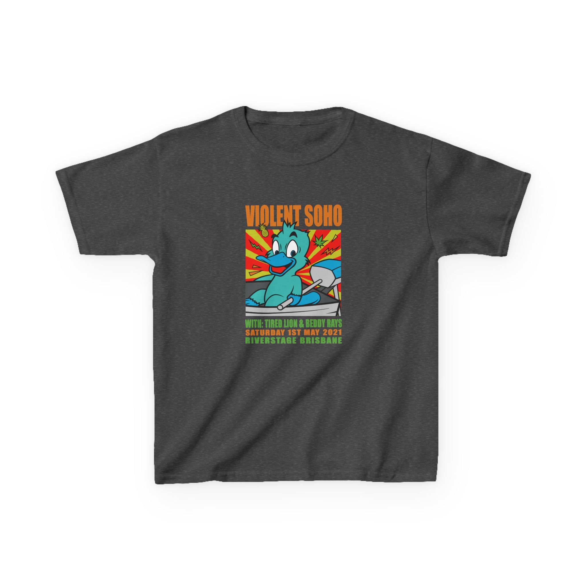 Violent Soho Event Poster Kids Heavy Cotton™ Tee - Image 13