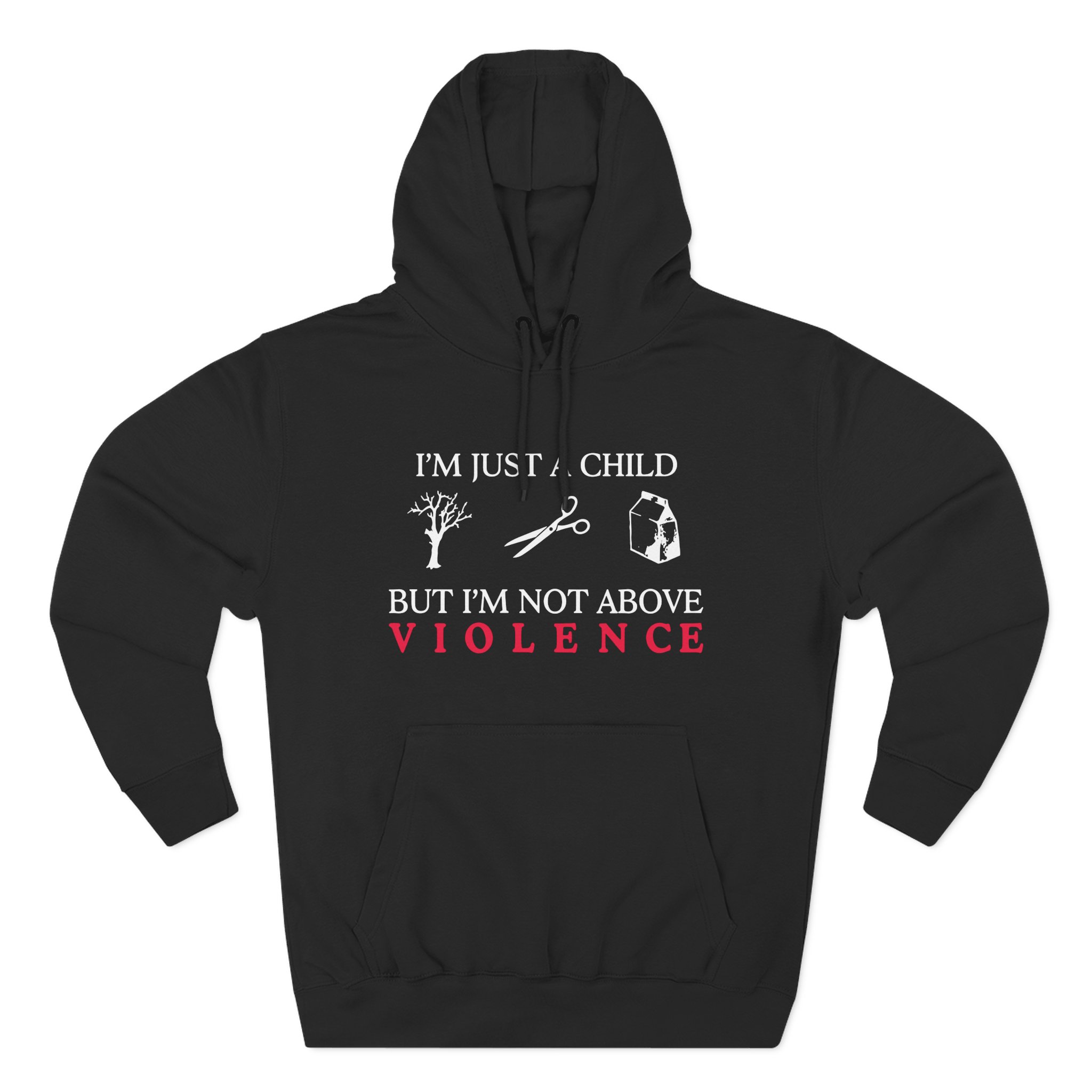Ethel Cain Not Above Violence Three-Panel Fleece Hoodie