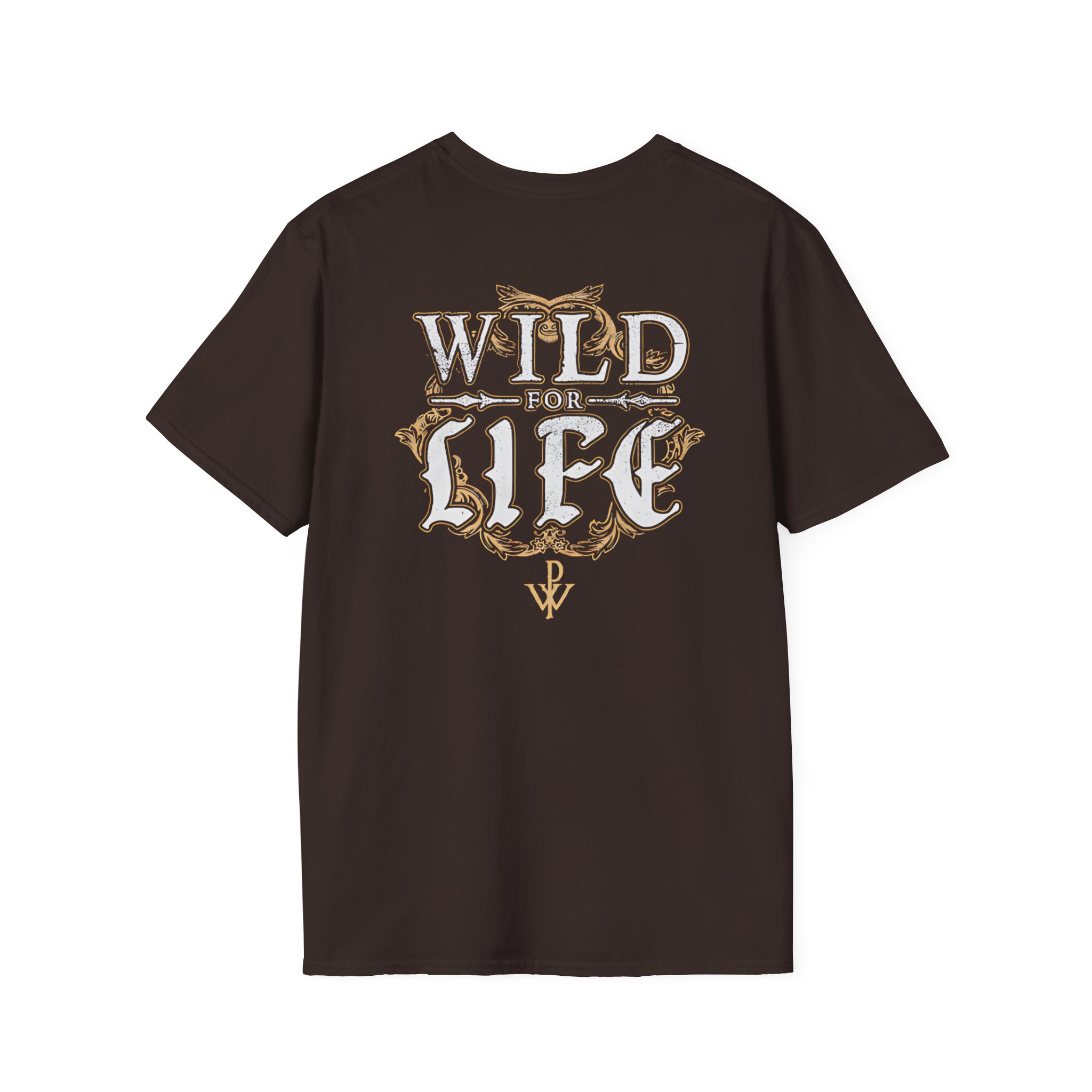 Powerwolf Wild for Life Unisex Softstyle T-Shirt - Image 4