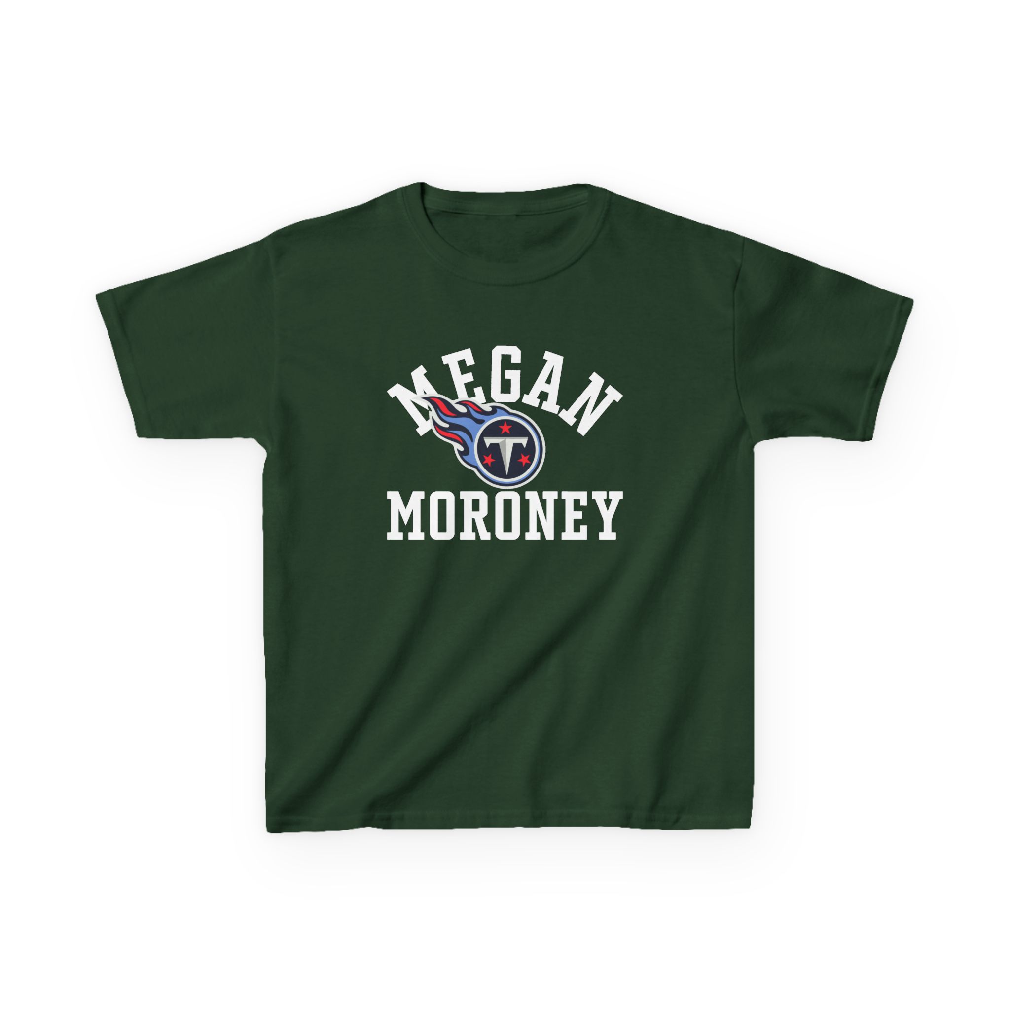 Megan Moroney Titans Varsity Kids Heavy Cotton™ Tee - Image 5