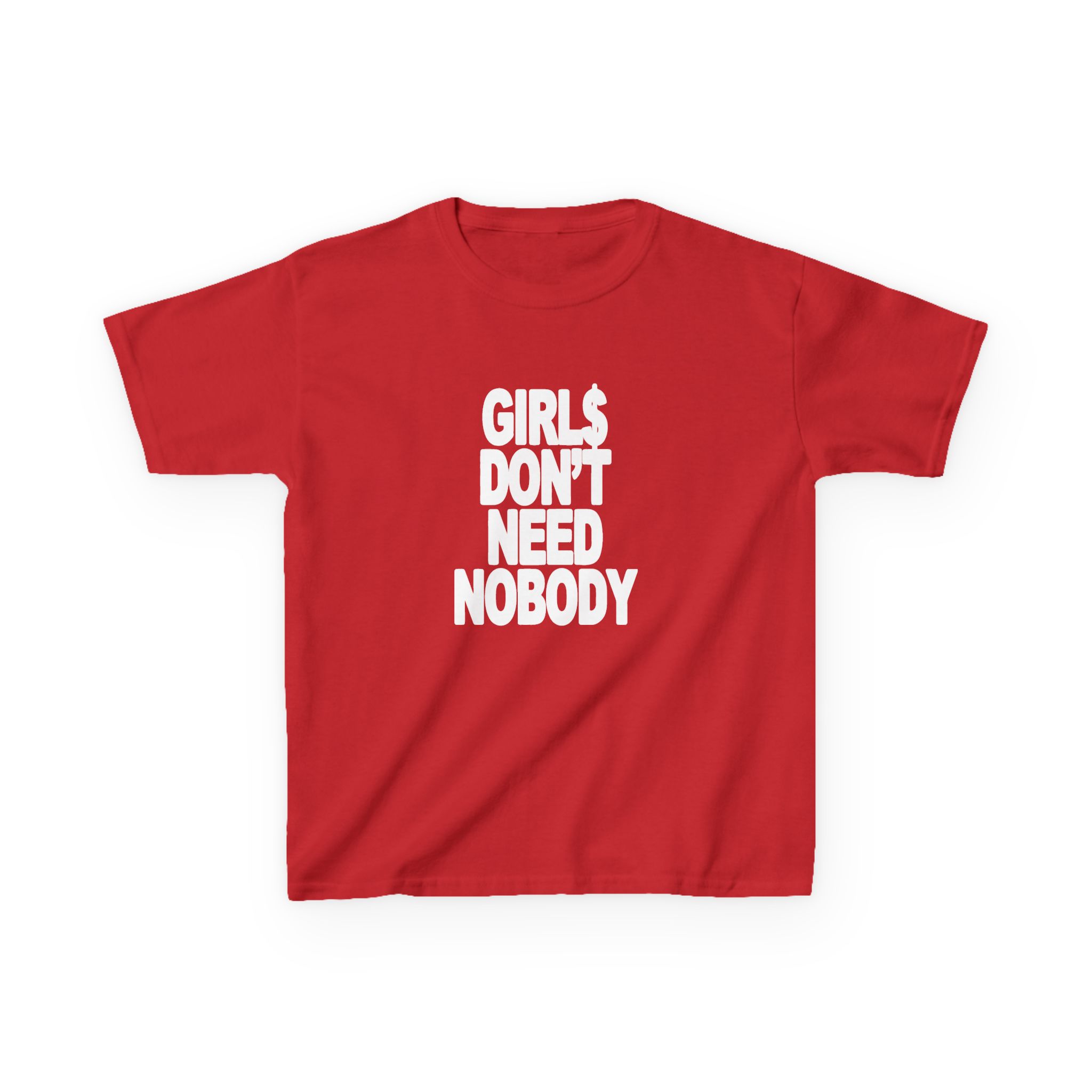 Dom Dolla Don't Need Nobody Kids Heavy Cotton™ Tee - Image 19