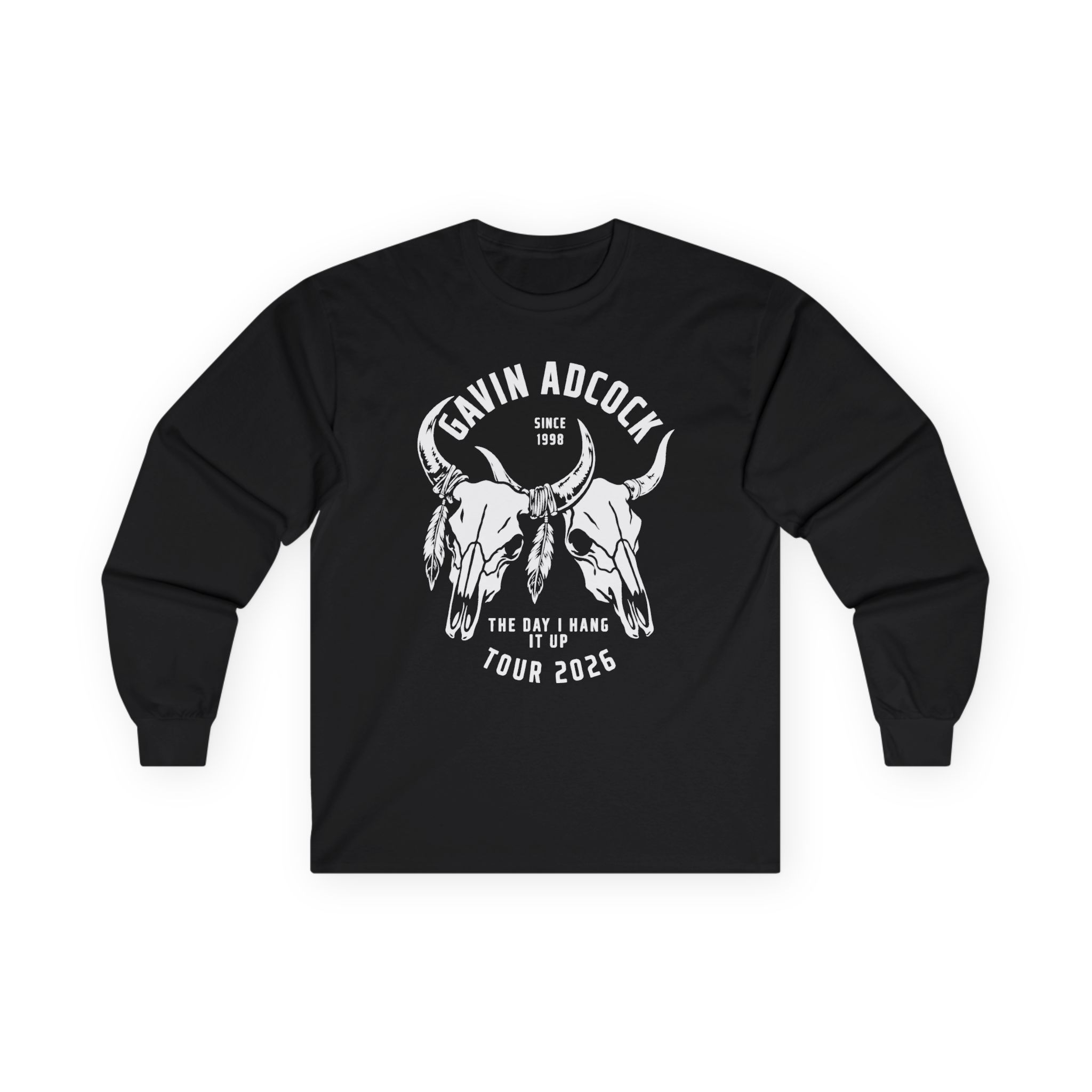 Gavin Adcock Steerhead Unisex Ultra Cotton Long Sleeve Tee - Image 3
