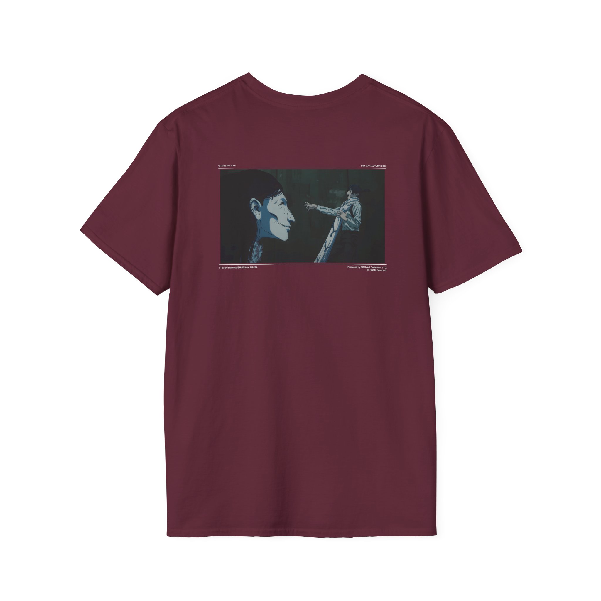 Chainsaw Man X Dim Mak Aki Unisex Softstyle T-Shirt - Image 4
