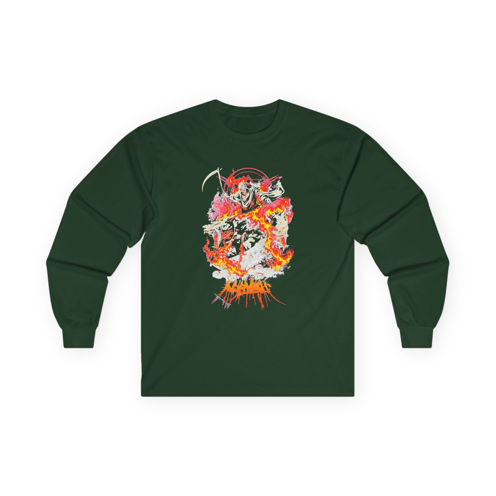 Angelmaker Hellhound Unisex Ultra Cotton Long Sleeve Tee - Image 5