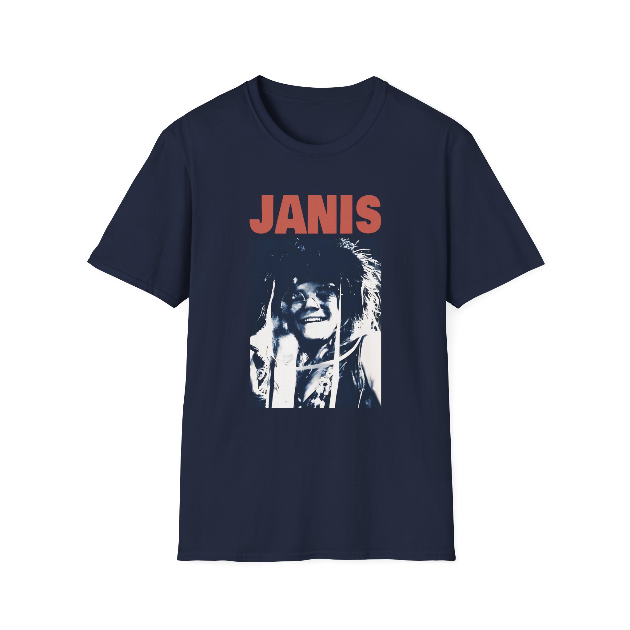 Janis Joplin Beatnick Unisex Softstyle T-Shirt - Image 25