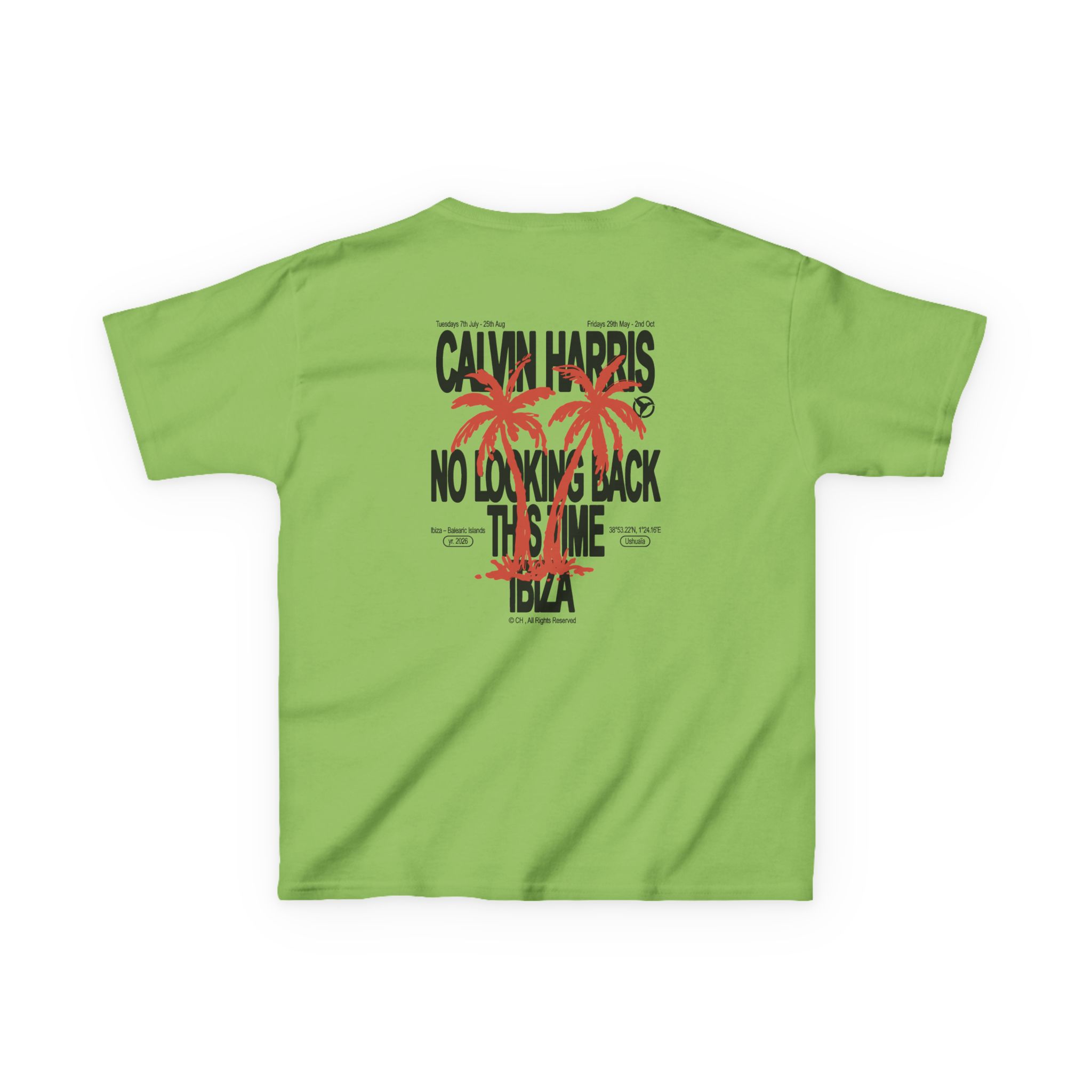 Kids Calvin Harris Ecru Palm Heavy Cotton™ Tee - Image 14