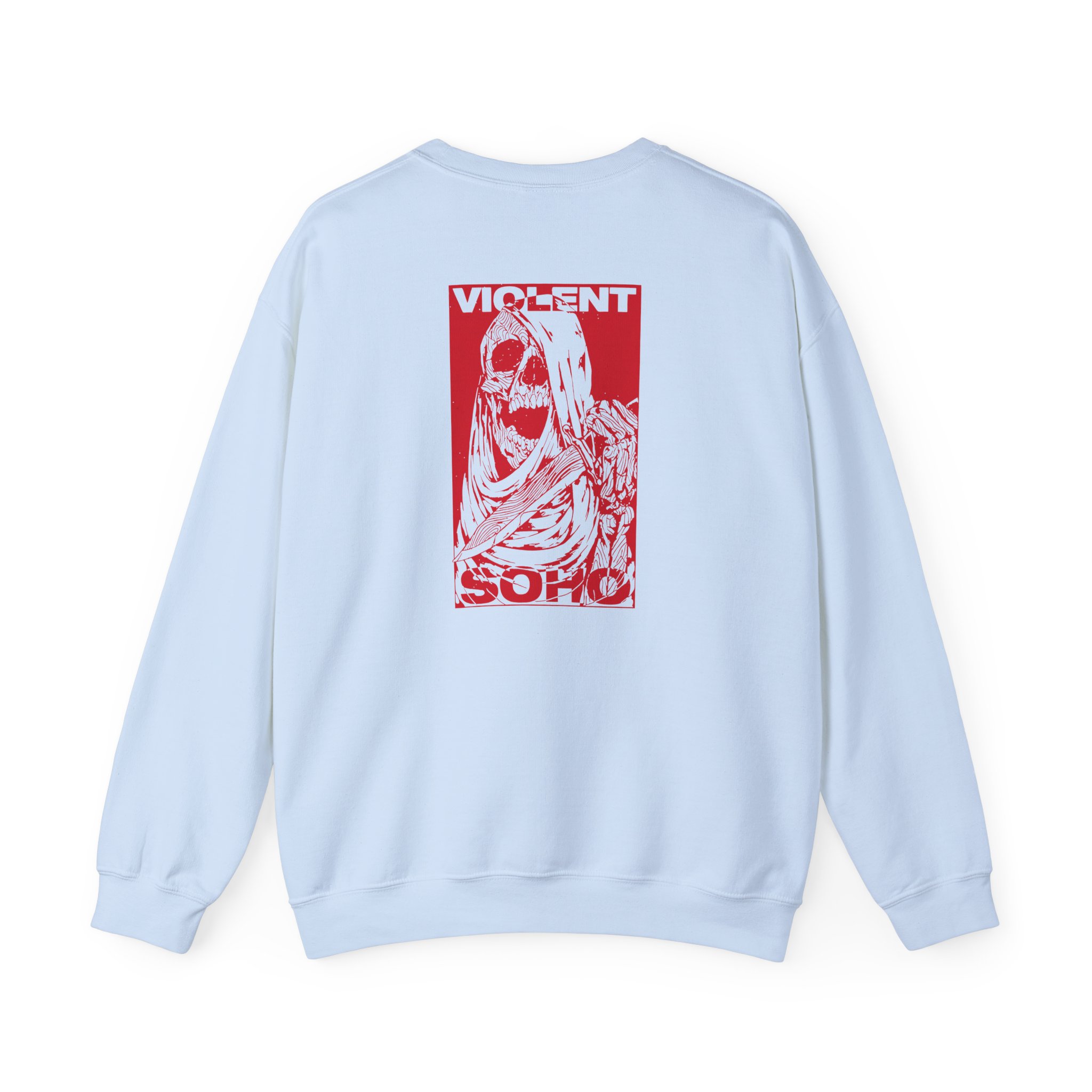 Violent Soho Skull Unisex Heavy Blend™ Crewneck Sweatshirt - Image 16