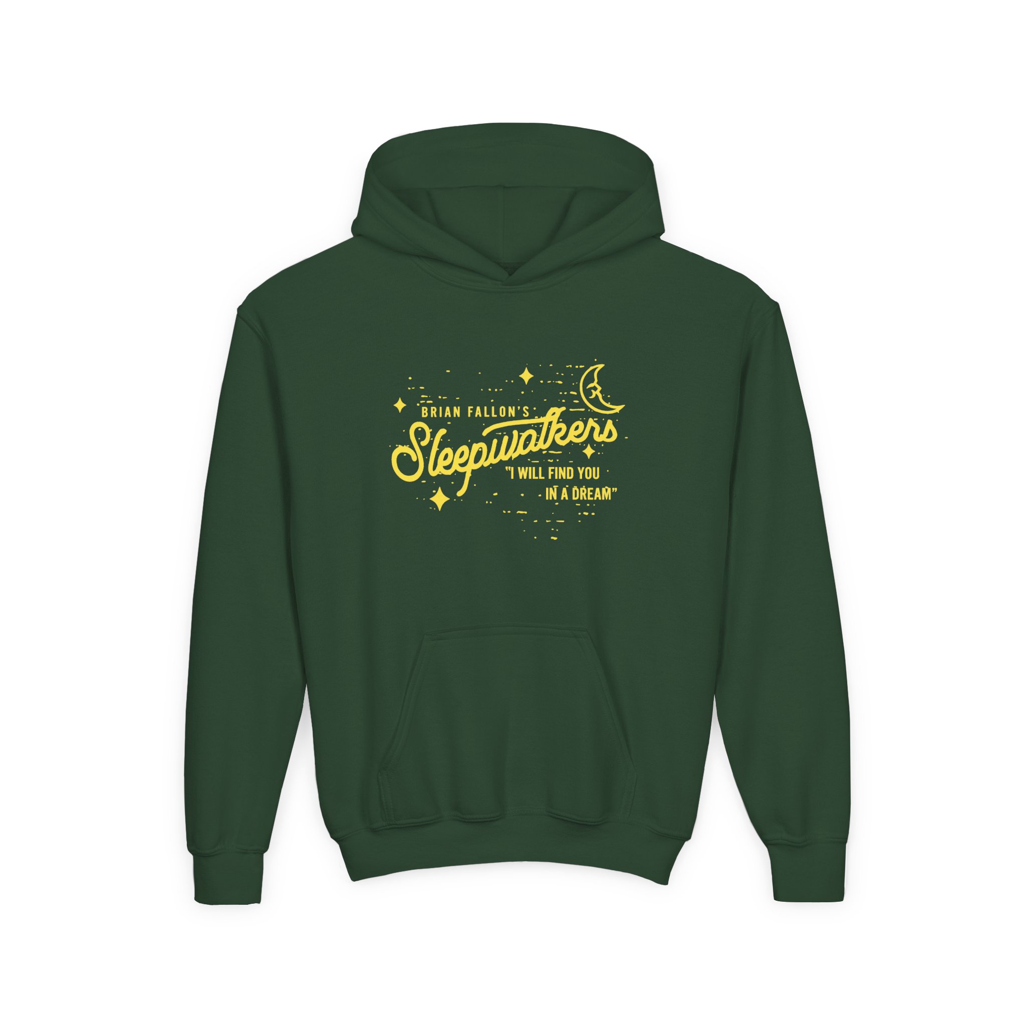 Brian Fallon Sleepwalkers Youth Heavy Blend Hooded Sweatshirt - Image 5