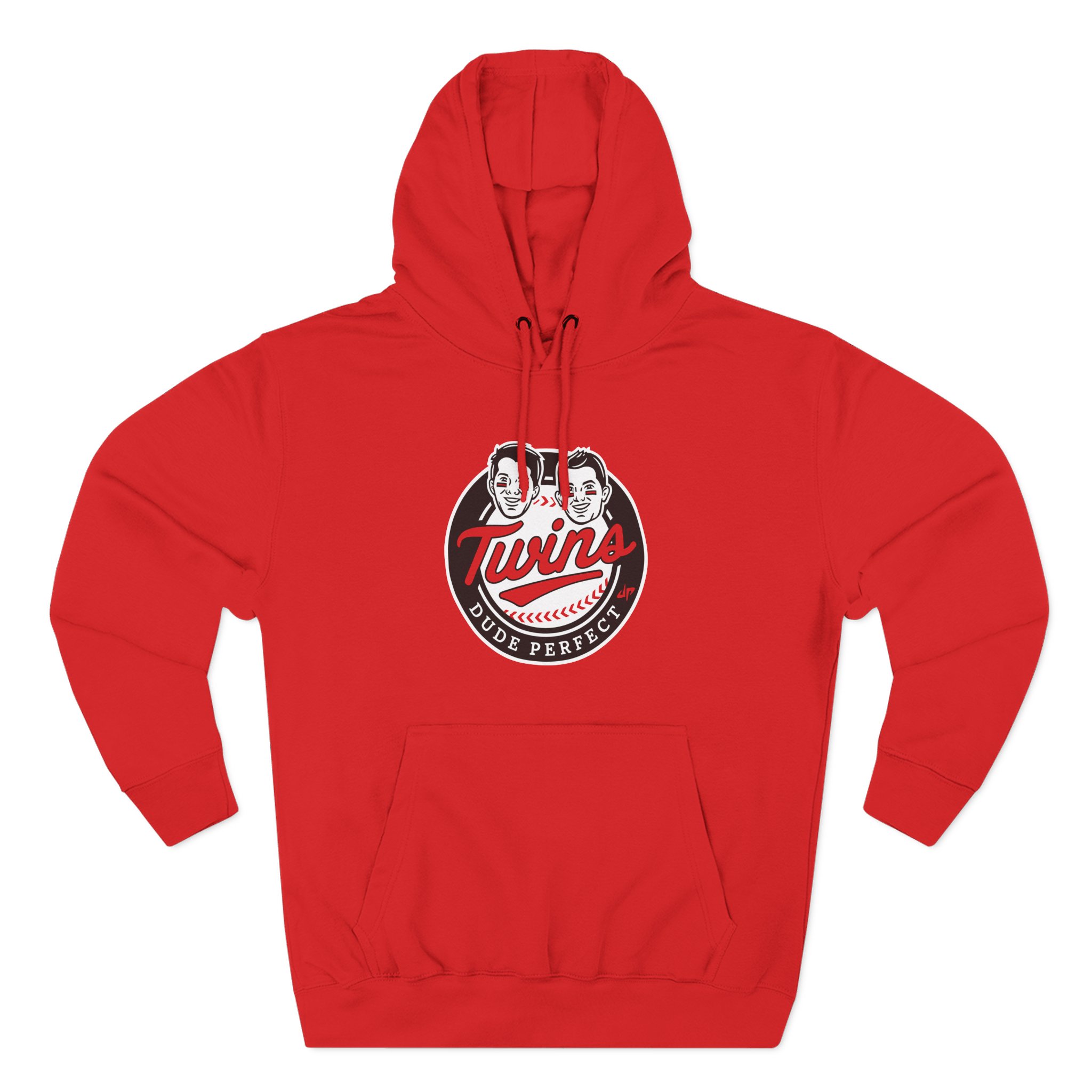 Dude Perfect Twins Three-Panel Fleece Hoodie - Image 15