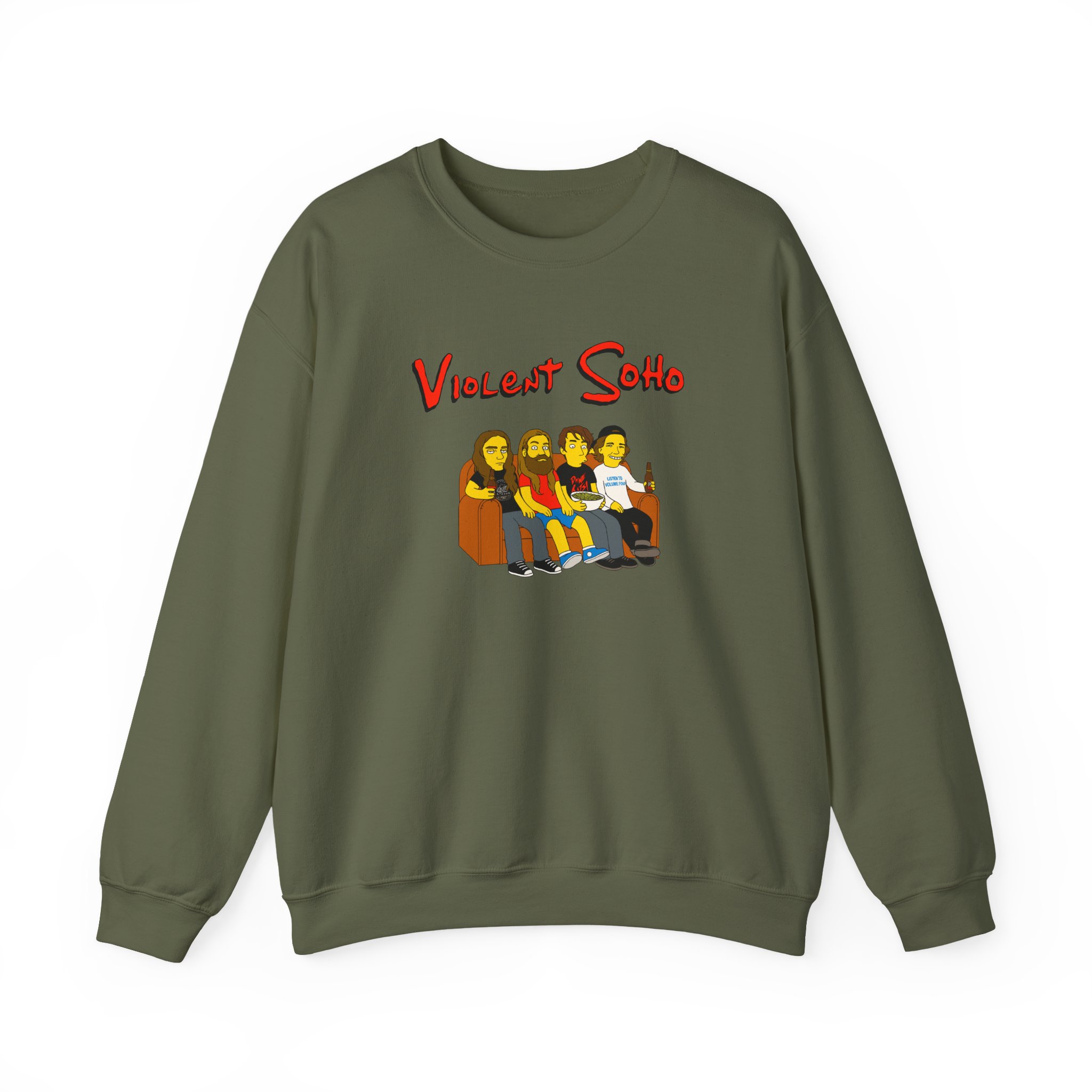 Violent Soho Springfield 4122 Unisex Heavy Blend™ Crewneck Sweatshirt - Image 9