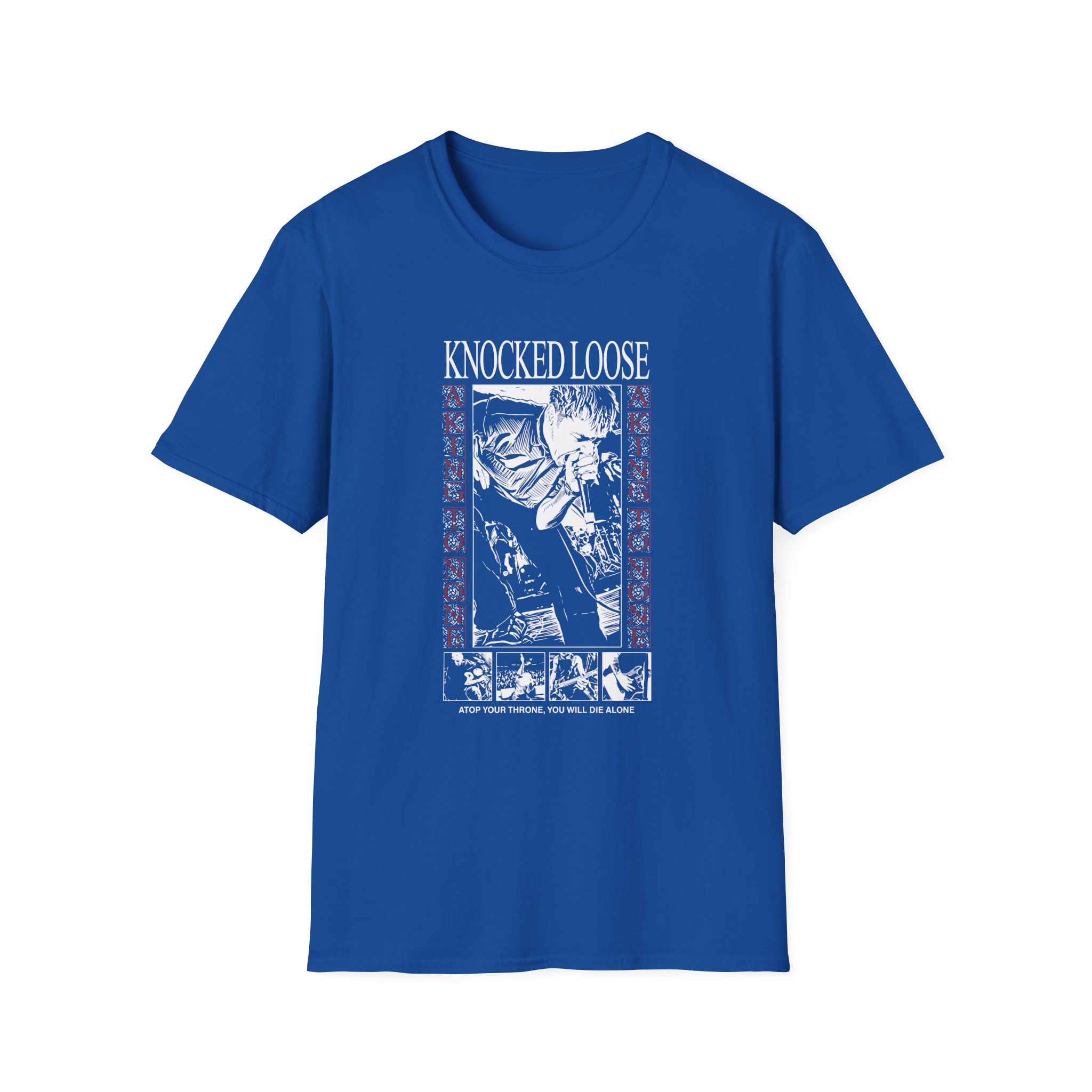 Knocked Loose Atop Your Throne Unisex Softstyle T-Shirt - Image 9