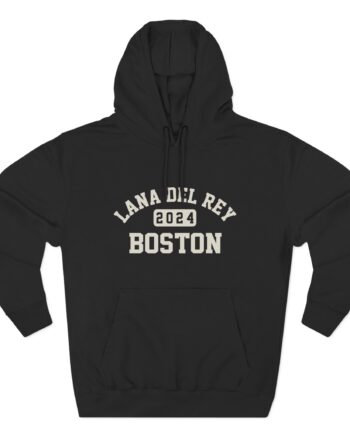 Lanadelrey Three-Panel Fleece Hoodie