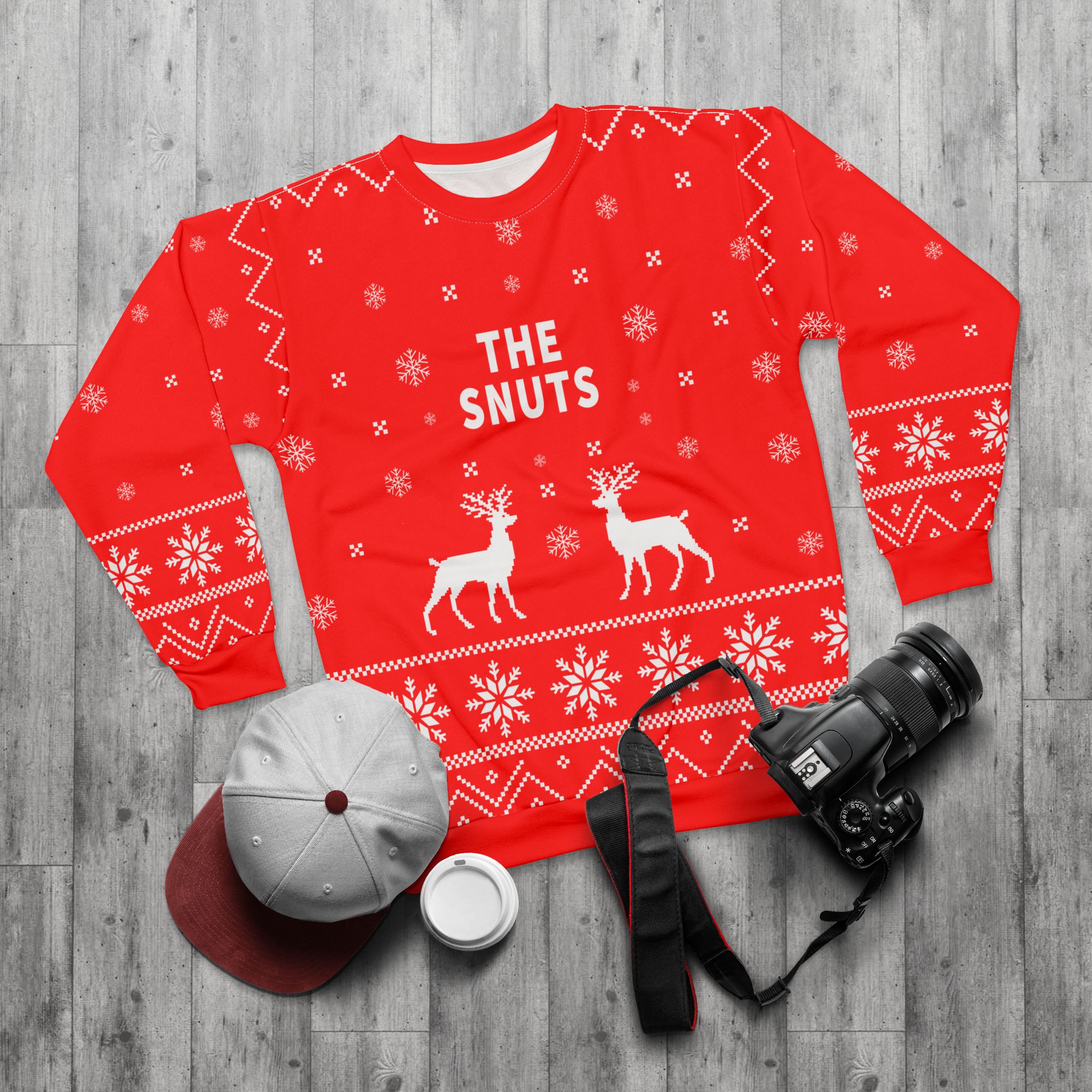 The Snuts Unisex Sweatshirt (AOP) - Image 5