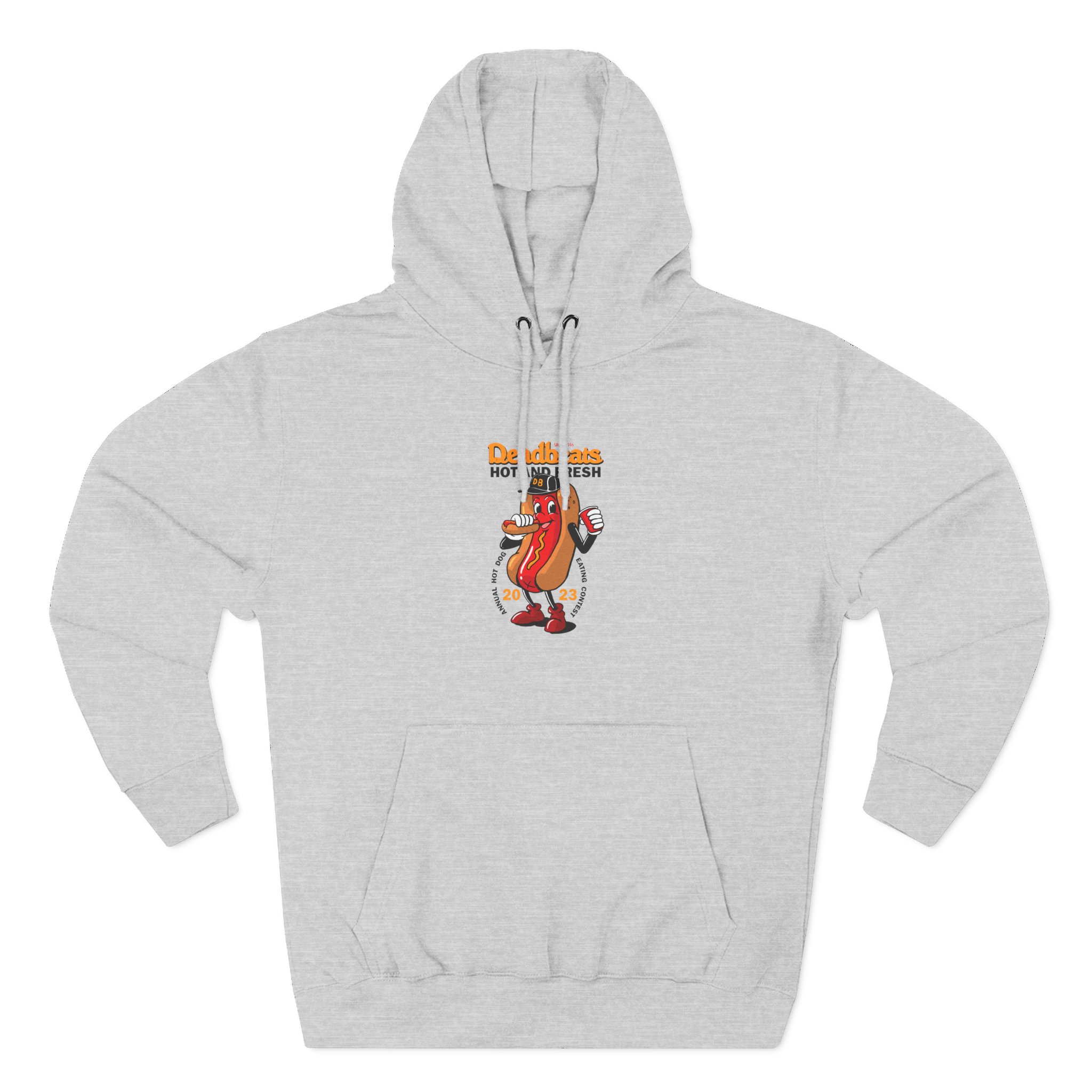Deadbeats Jamboree Hot Dog Three-Panel Fleece Hoodie - Image 3