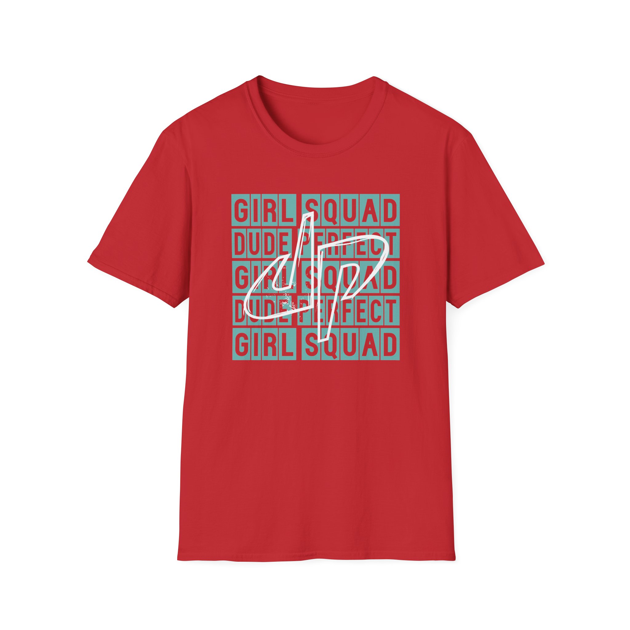 Dude Perfect Girl Squad Unisex Softstyle T-Shirt - Image 19