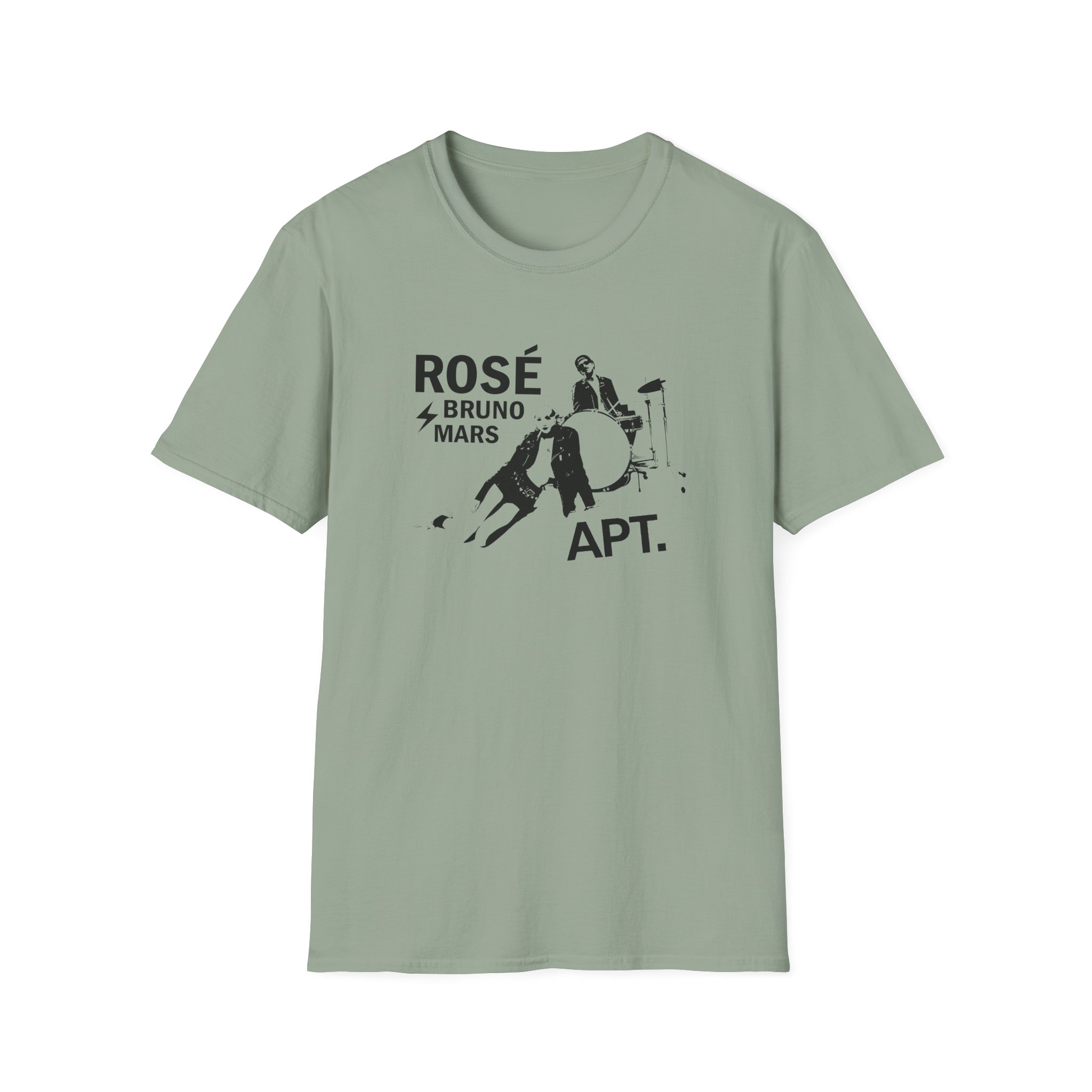 Bruno Mars Apt Unisex Softstyle T-Shirt - Image 11