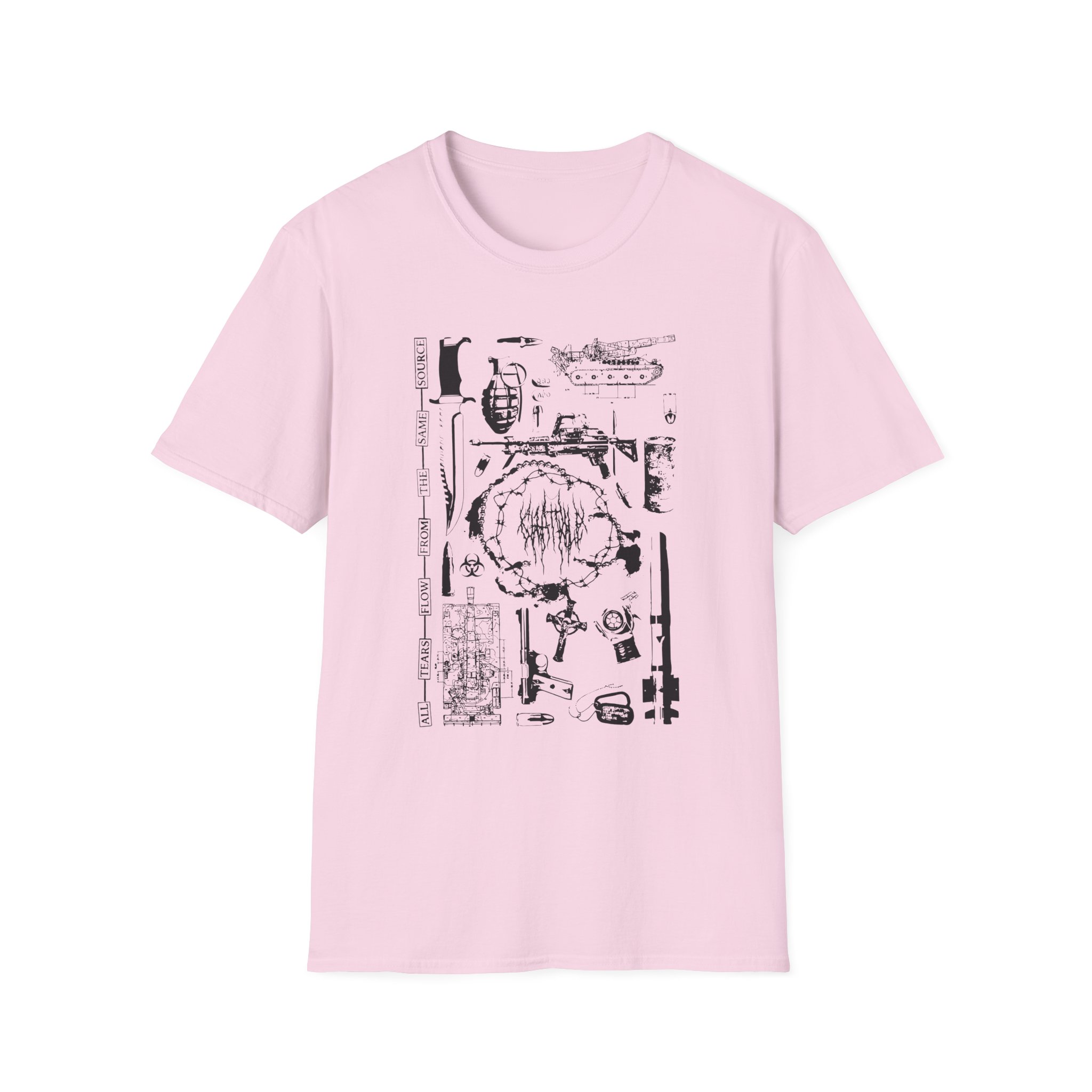 Chat Pile Shame Unisex Softstyle T-Shirt - Image 23