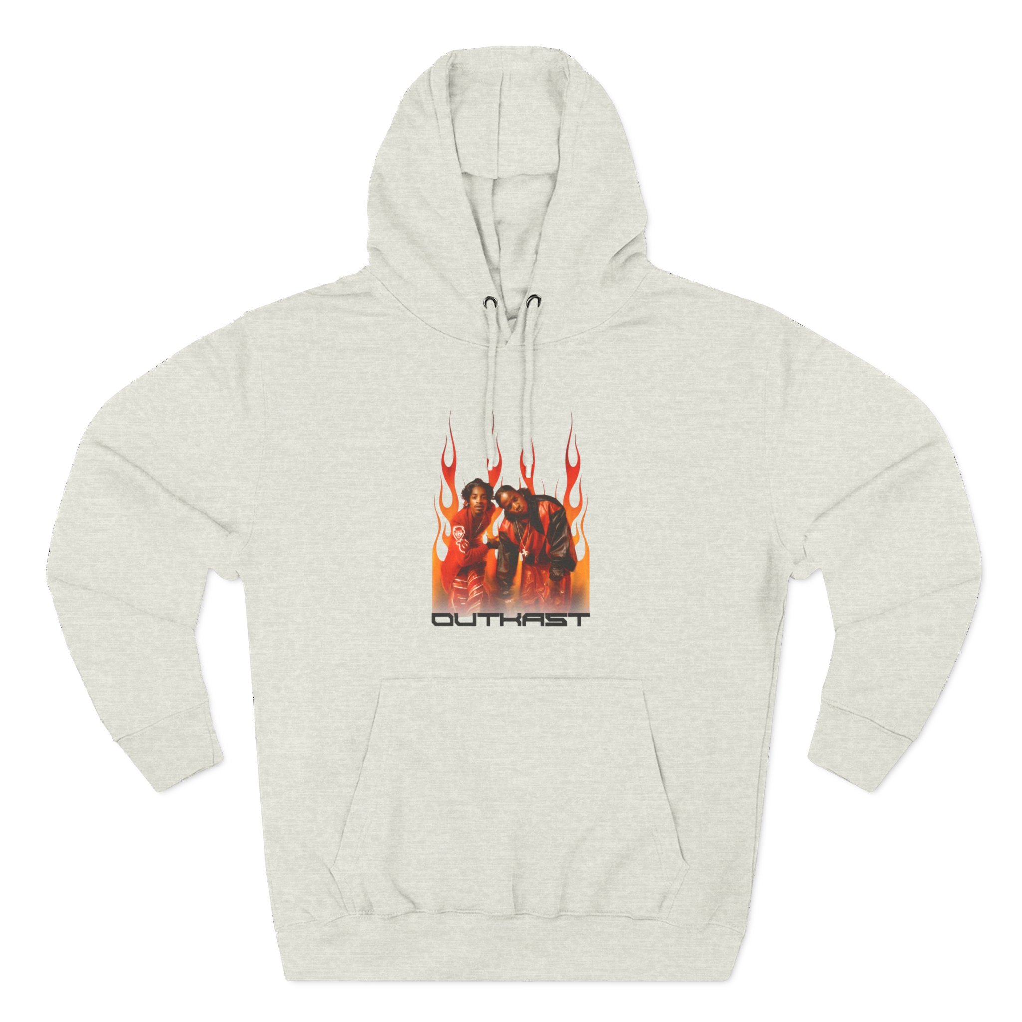 Outkast Flames Three-Panel Fleece Hoodie - Image 9