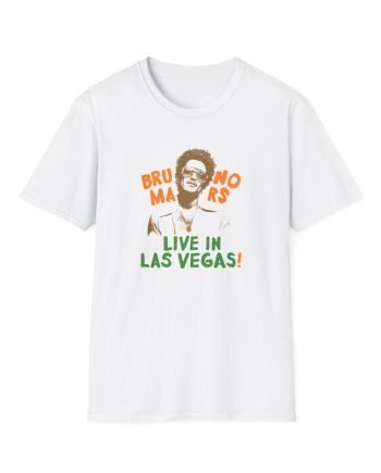 Bruno Mars Live Unisex Softstyle T-Shirt
