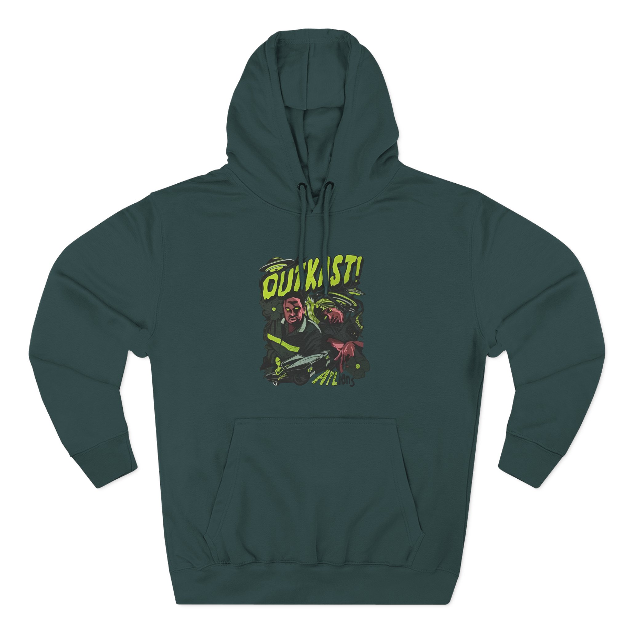 Outkast ATLiens Three-Panel Fleece Hoodie
