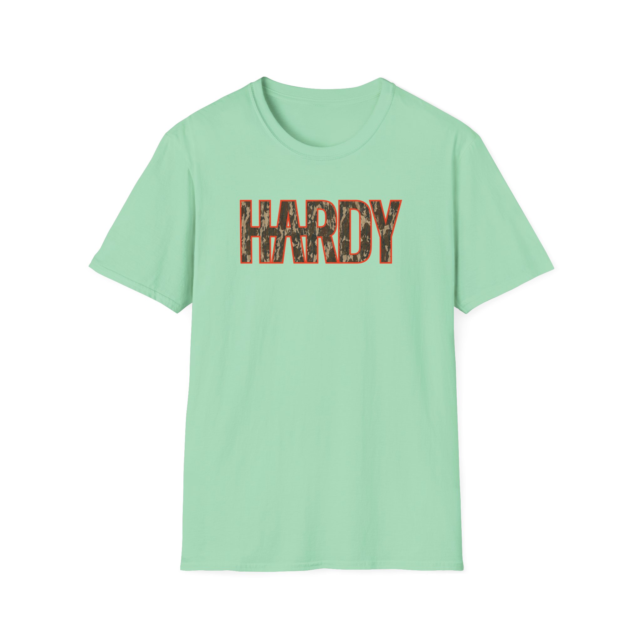 Hd Bottomland Logo Unisex Softstyle T-Shirt - Image 13