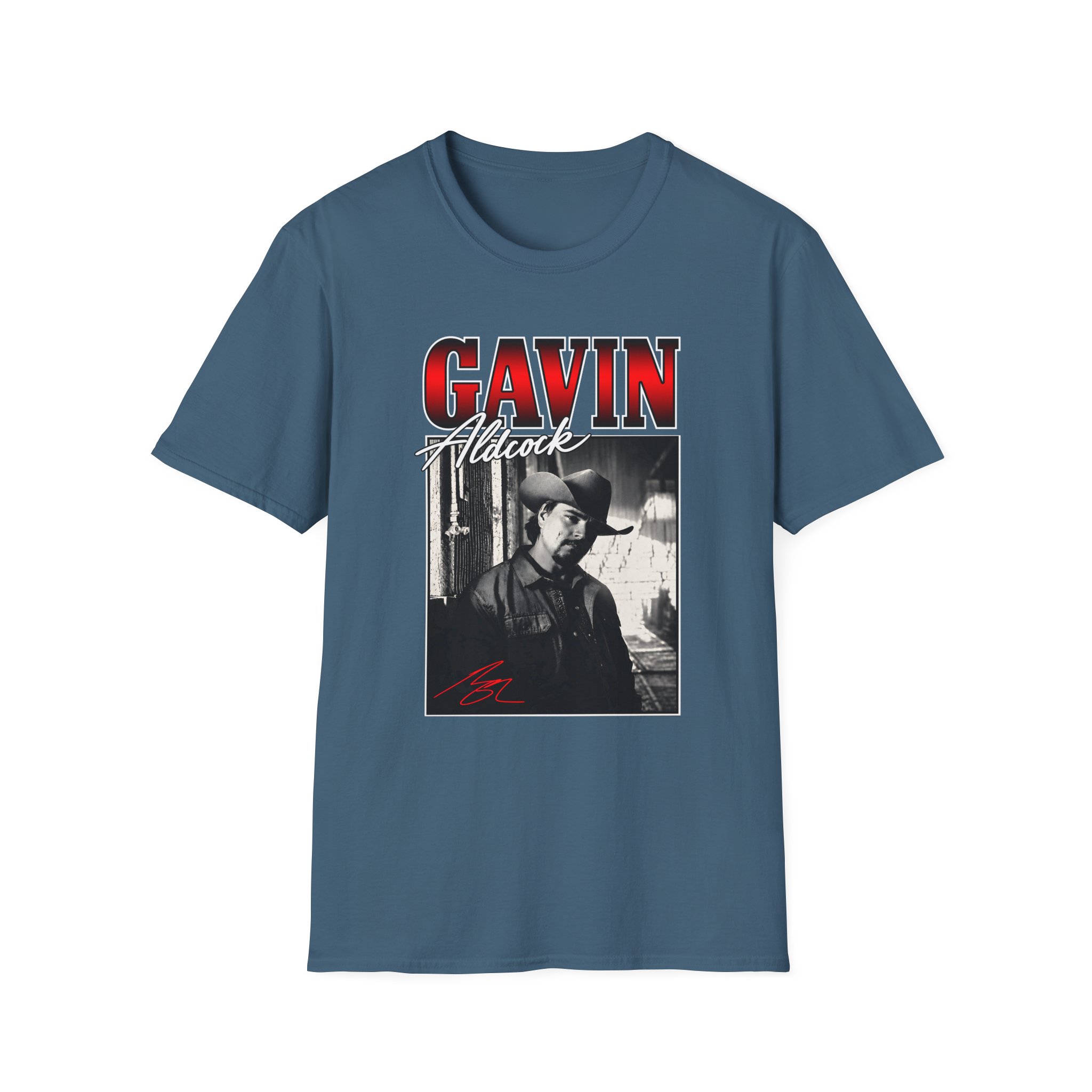 Gavin Adcock Signature Unisex Softstyle T-Shirt - Image 9