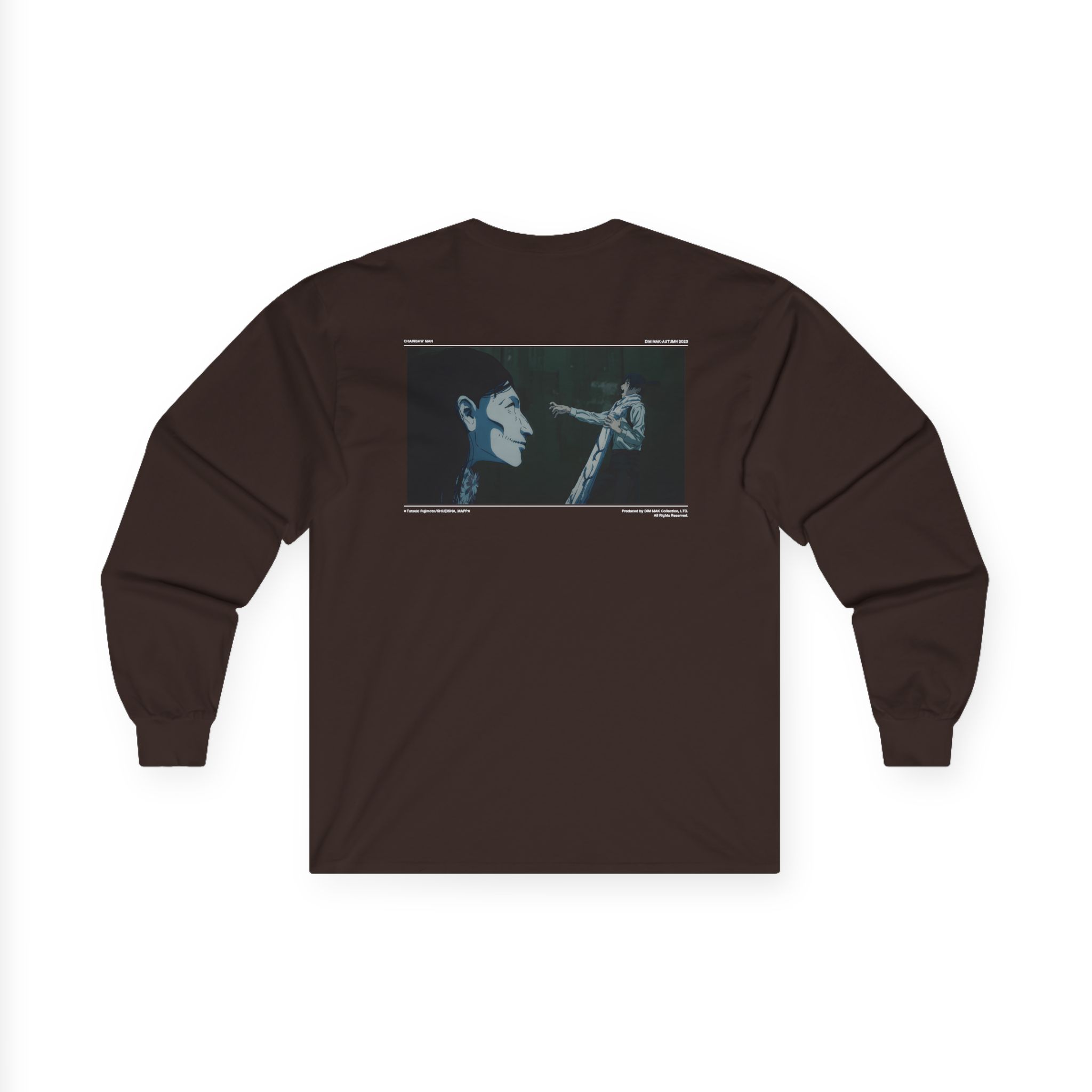 Chainsaw Man X Dim Mak Aki Unisex Ultra Cotton Long Sleeve Tee - Image 6