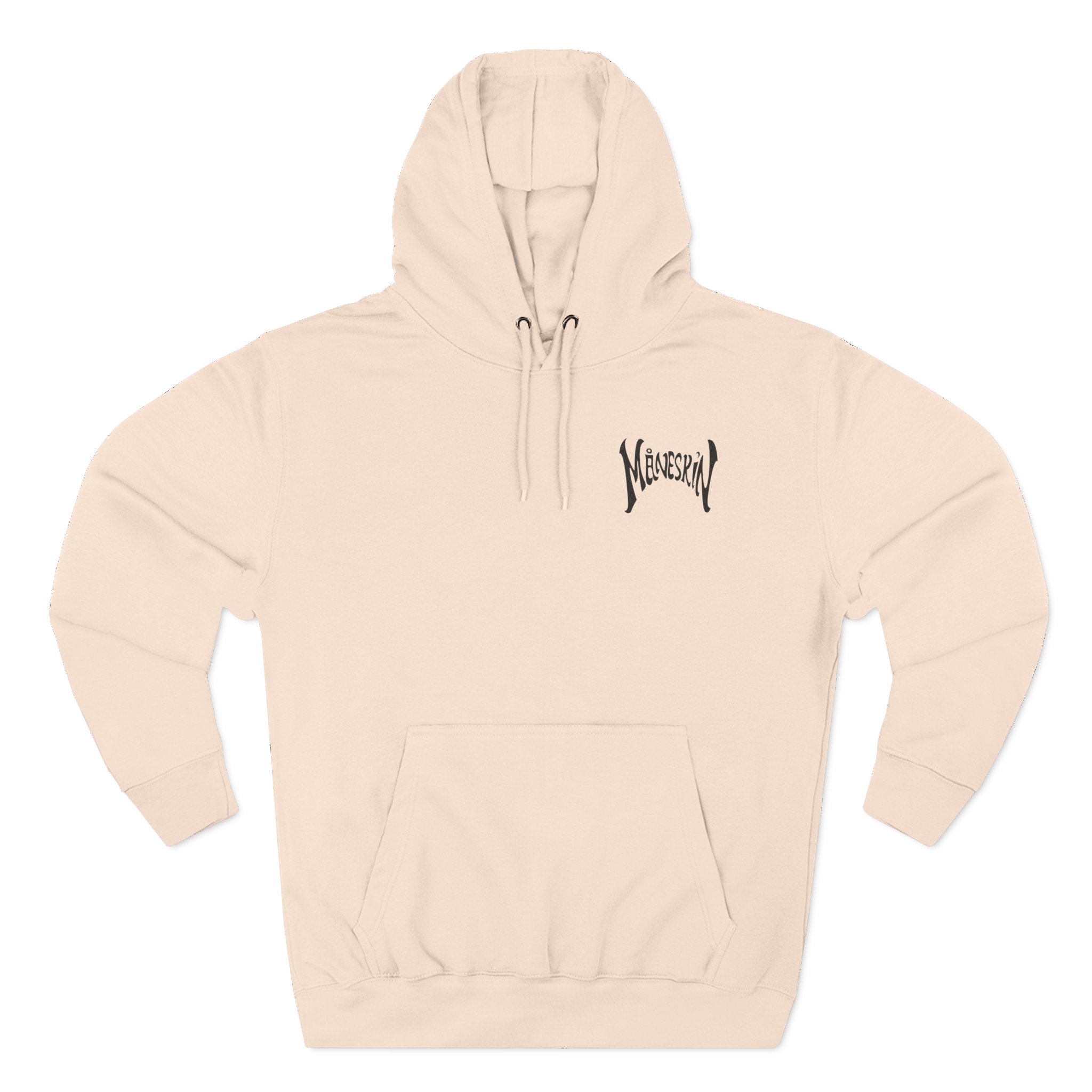 Maneskin Pocket Logo & Zitti e Buoni Circle Three-Panel Fleece Hoodie - Image 7