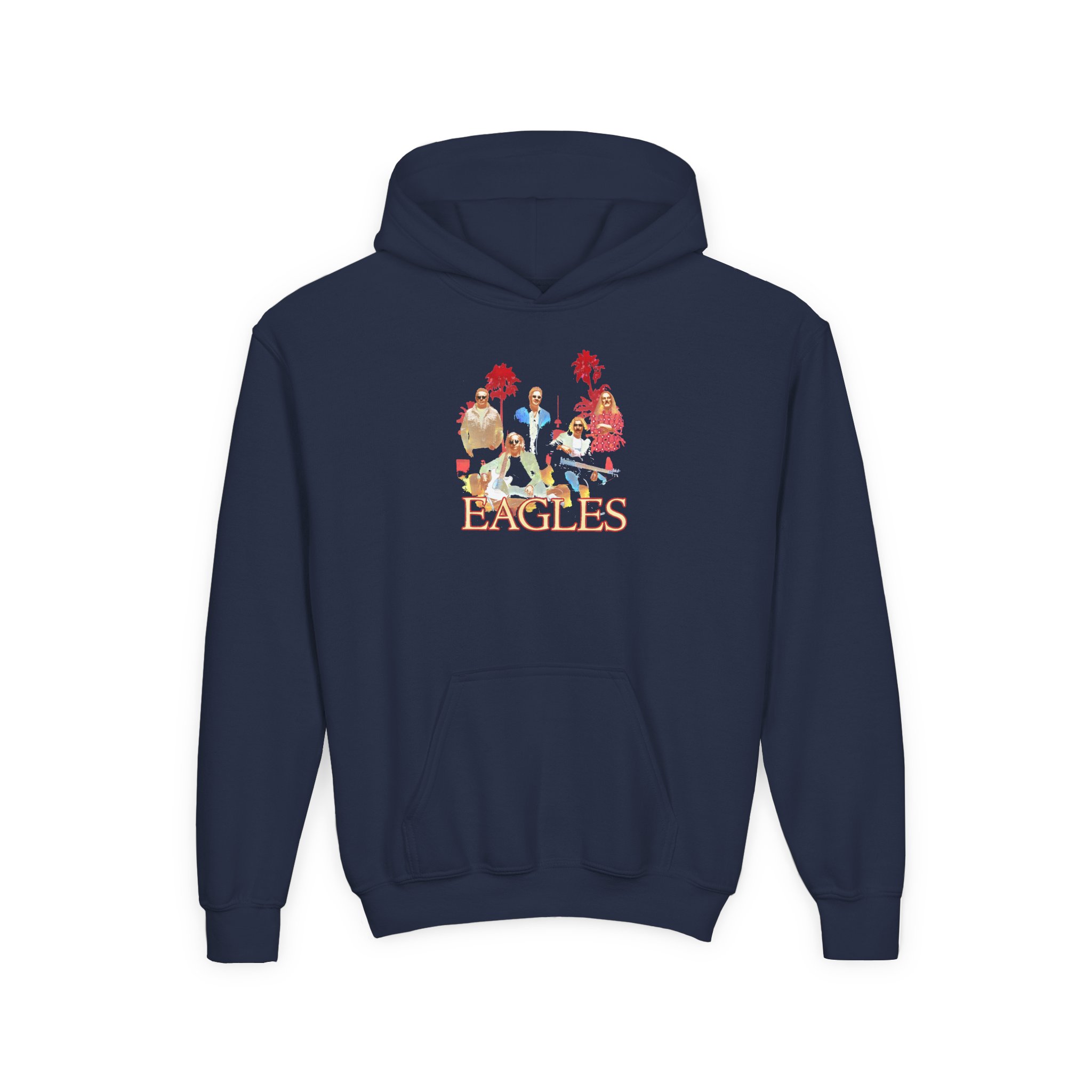 Youth The Eagles Long Goodbye 2023 Photo Heavy Blend Hooded Sweatshirt - Image 3