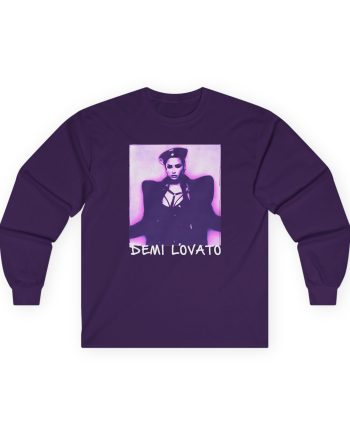 D L Lilac Gradient Photo Unisex Ultra Cotton Long Sleeve Tee