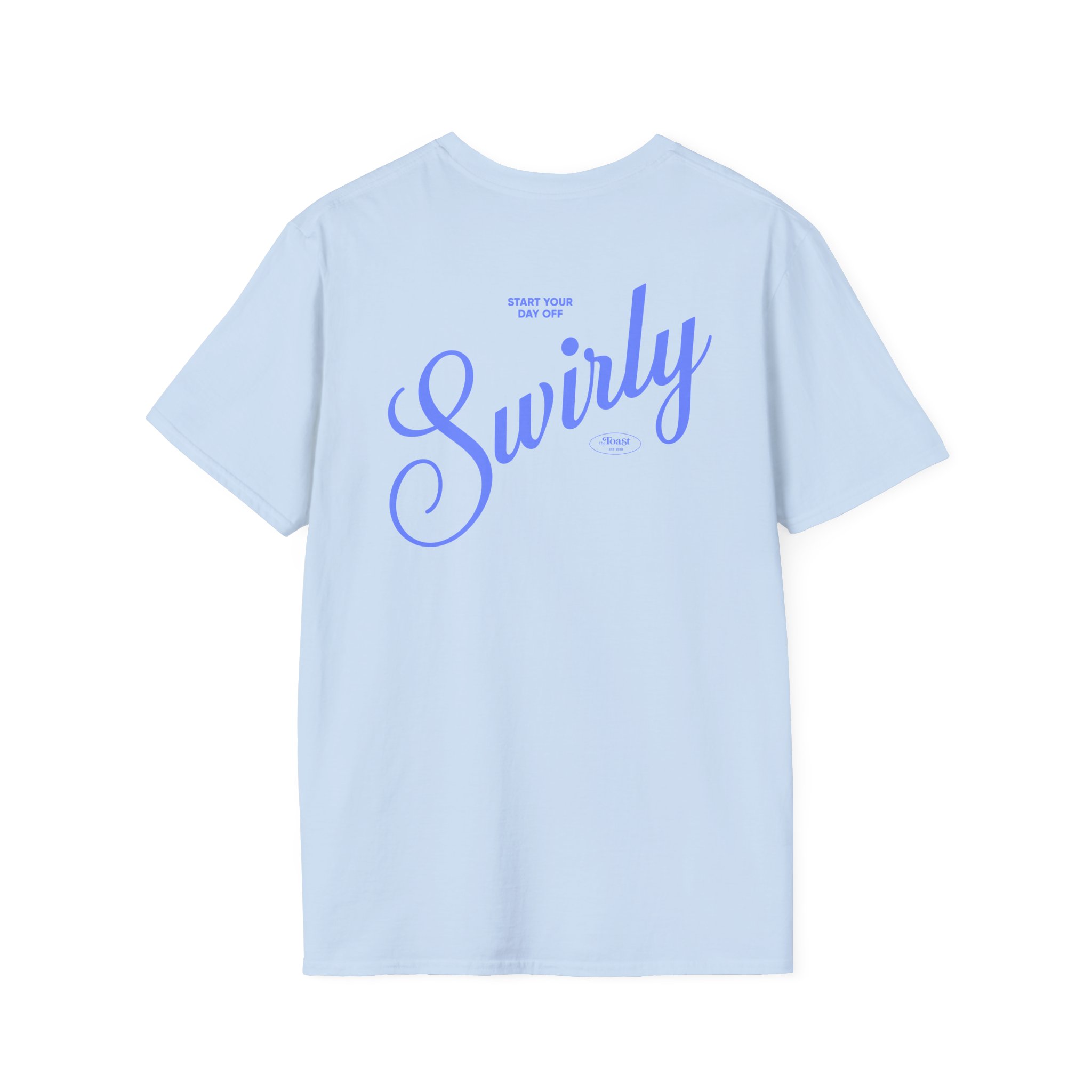 The Toast Swirly Unisex Softstyle T-Shirt - Image 14