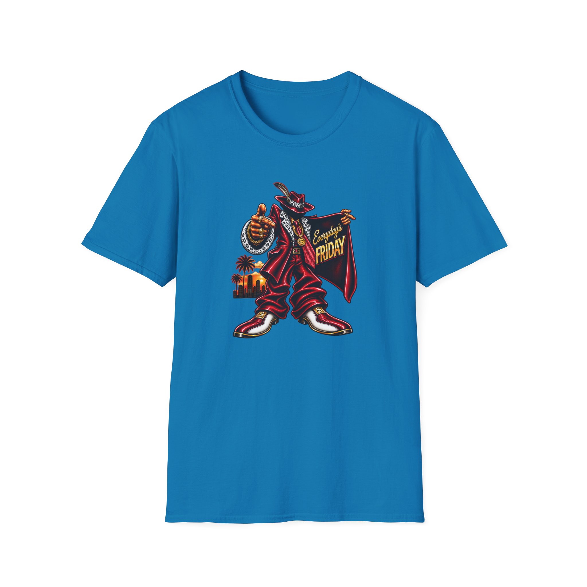 Ice Cube Pimp Unisex Softstyle T-Shirt - Image 17