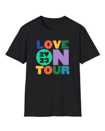 Love on Tour 2023 Unisex Softstyle T-Shirt