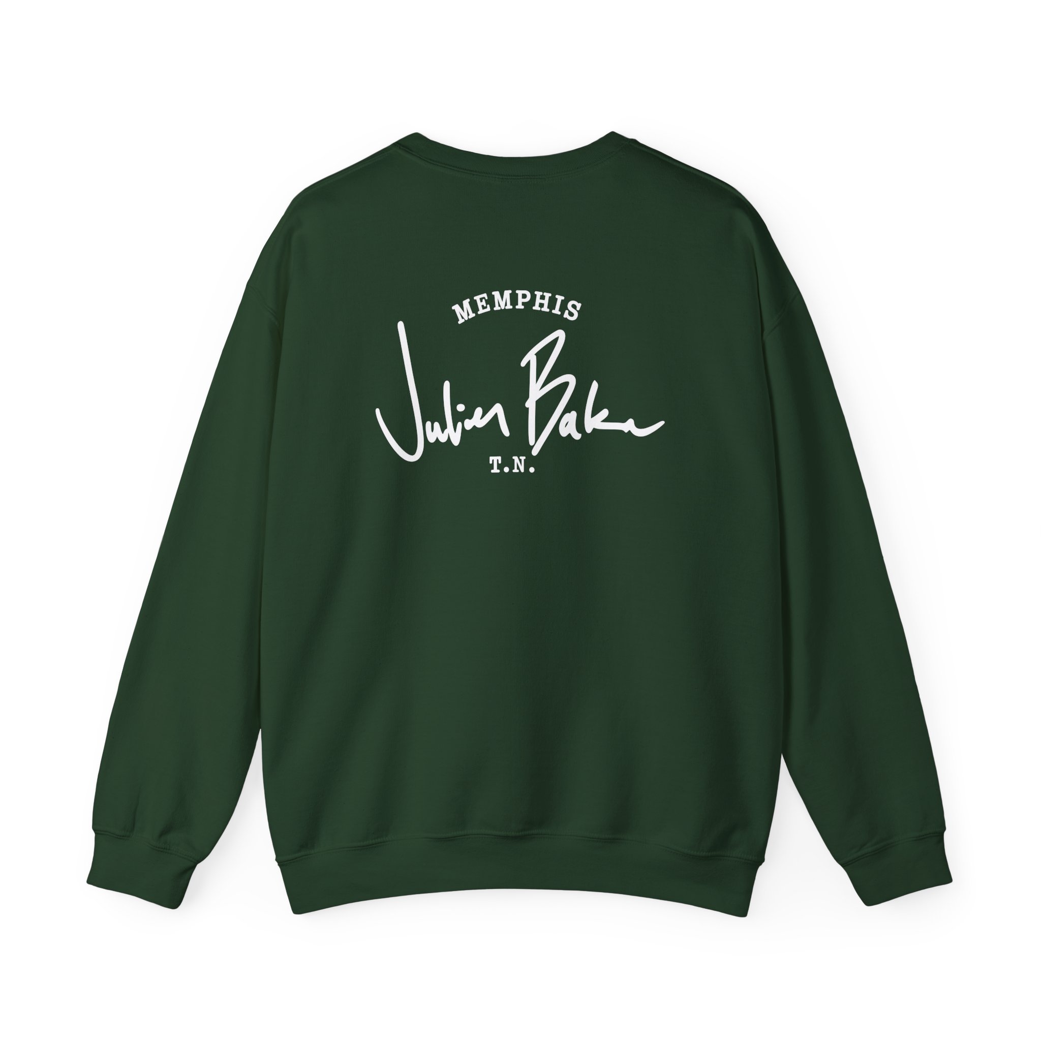 Julien Baker "Work Shirt" Unisex Heavy Blend™ Crewneck Sweatshirt - Image 8