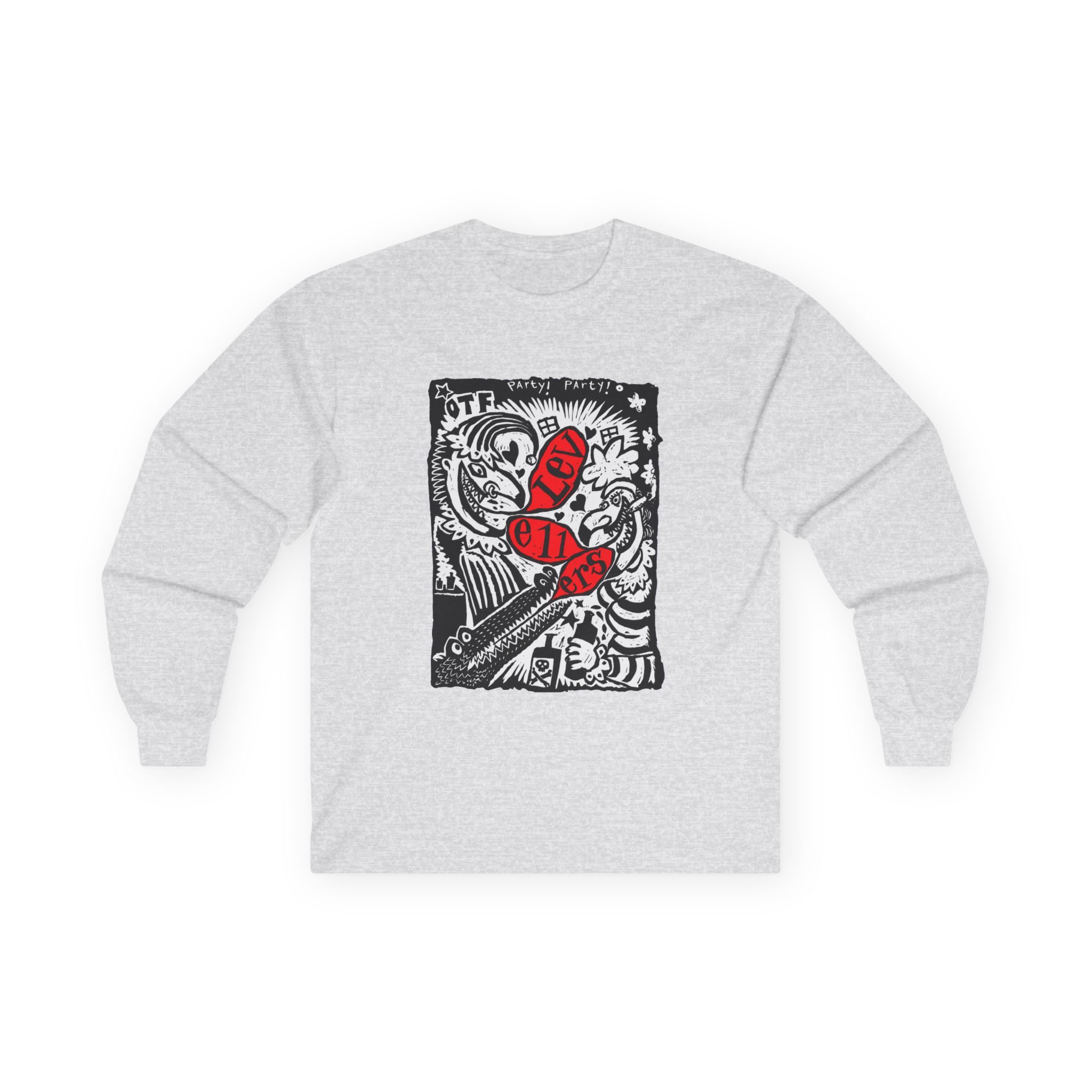 Levellers Party Party Unisex Ultra Cotton Long Sleeve Tee - Image 5