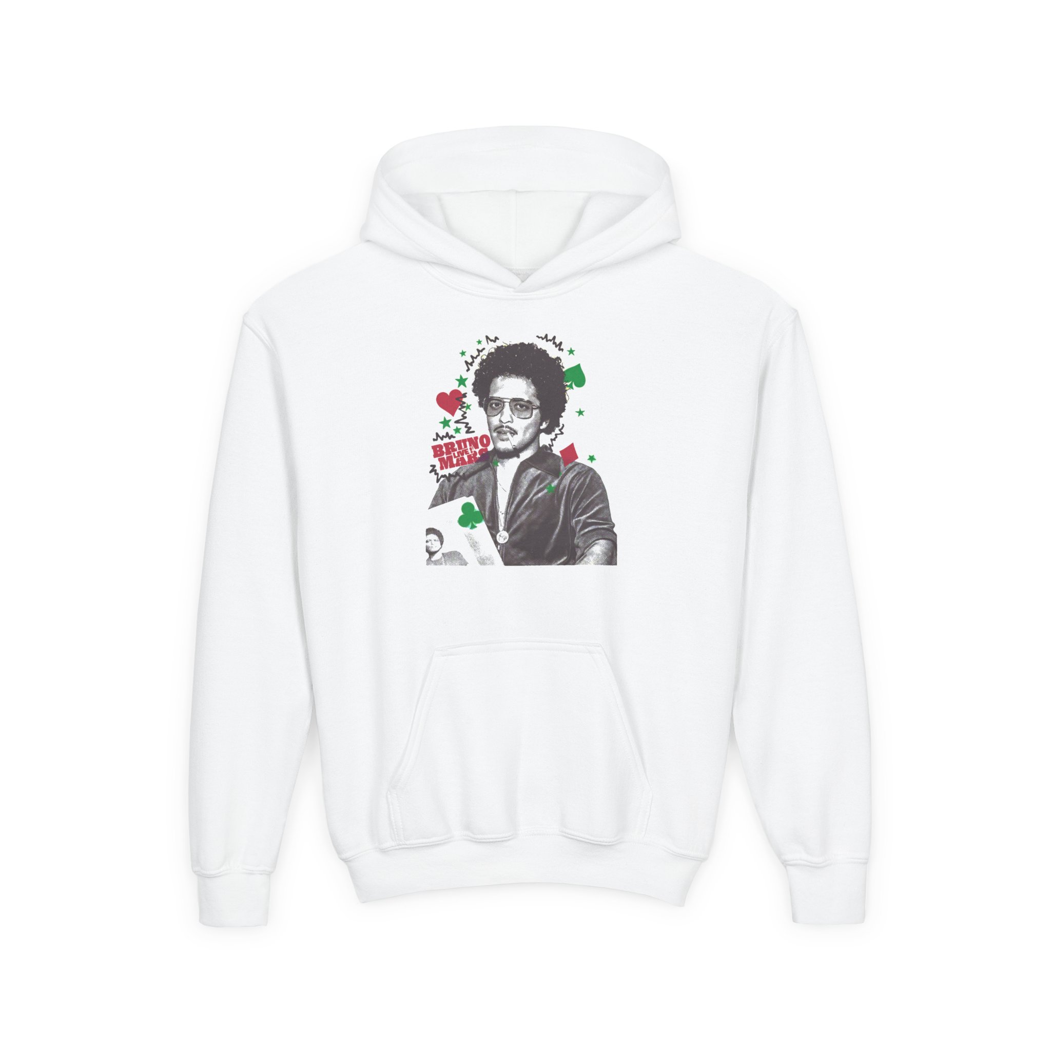 Bruno Mars Live Youth Heavy Blend Hooded Sweatshirt