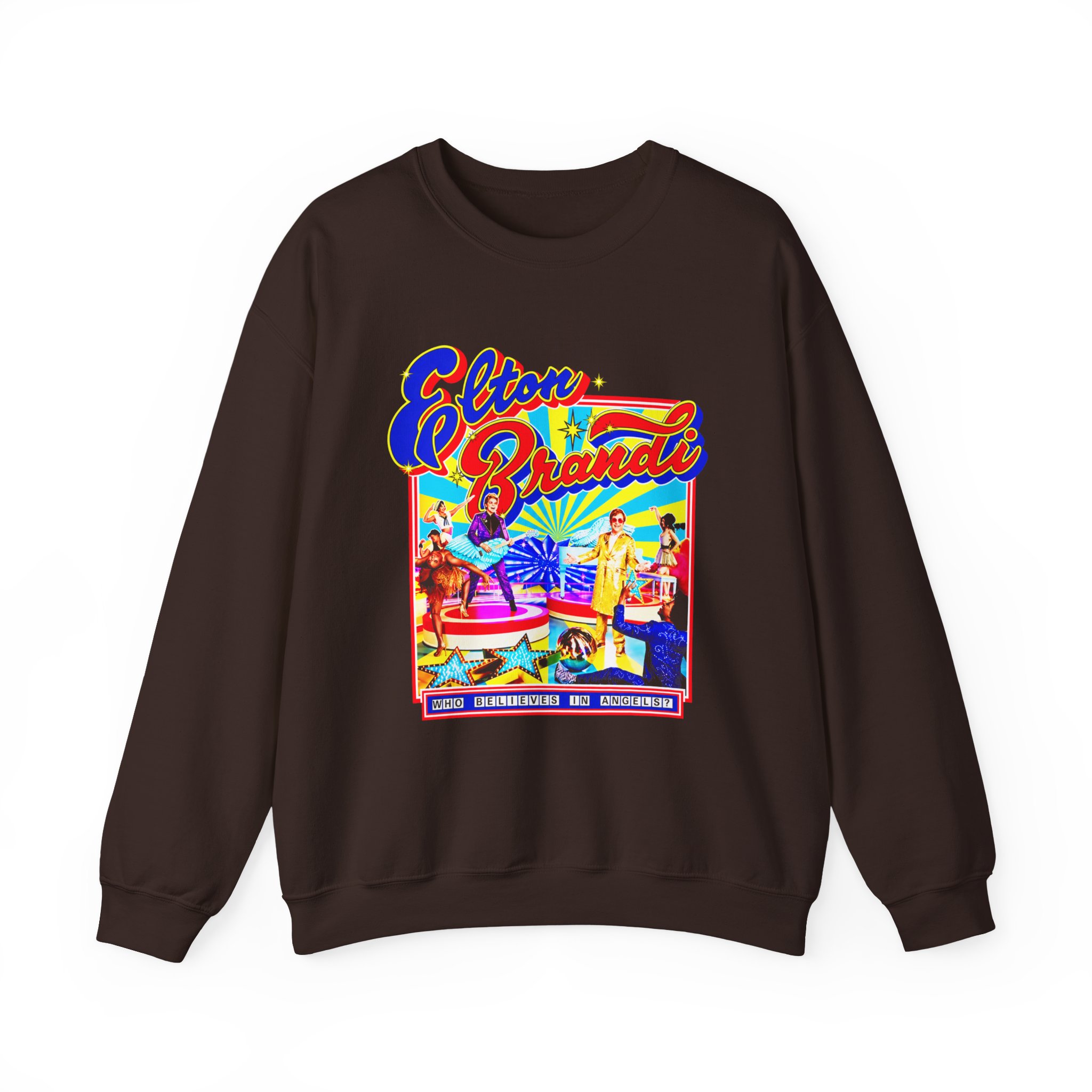 Ej Farewell Who Believes in Angels Unisex Heavy Blend™ Crewneck Sweatshirt - Image 5