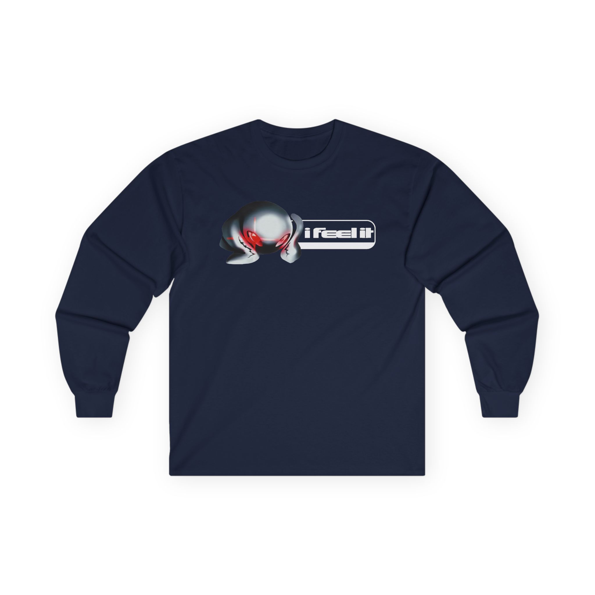 Djo I Feel It Unisex Ultra Cotton Long Sleeve Tee - Image 5