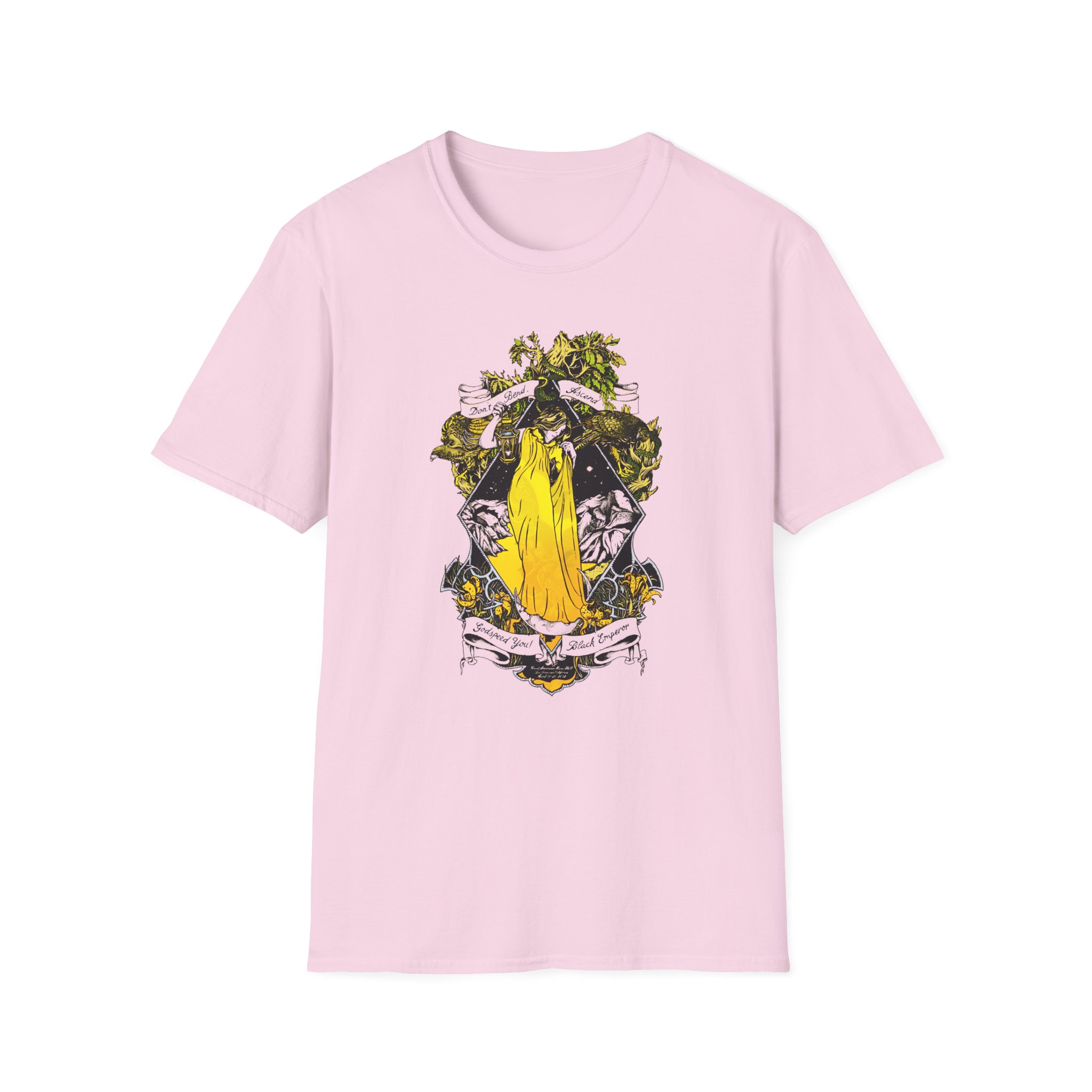 Godspeed You Black Emperor Unisex Softstyle T-shirt - Image 9